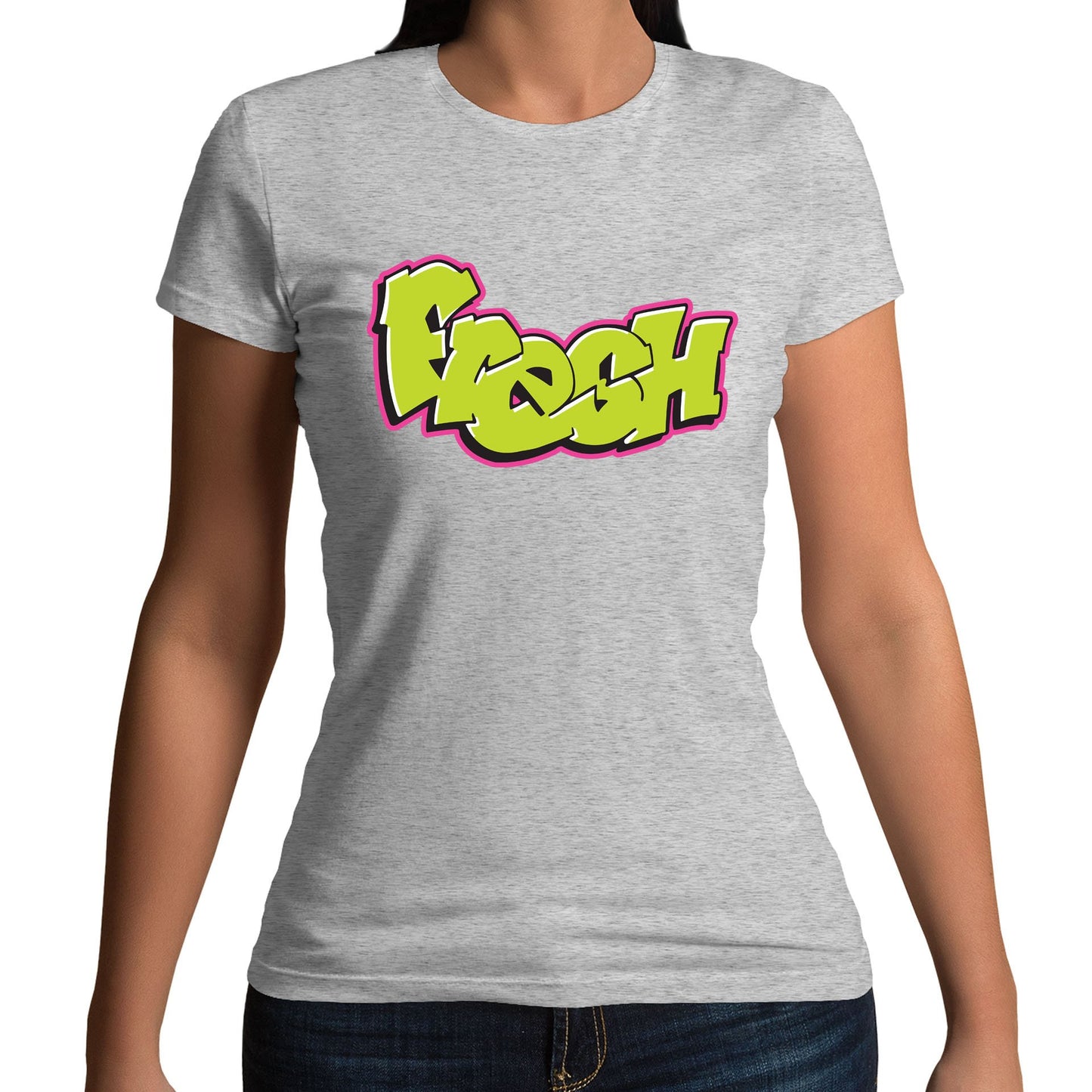 Fresh Prince Graffiti Womens T-shirt