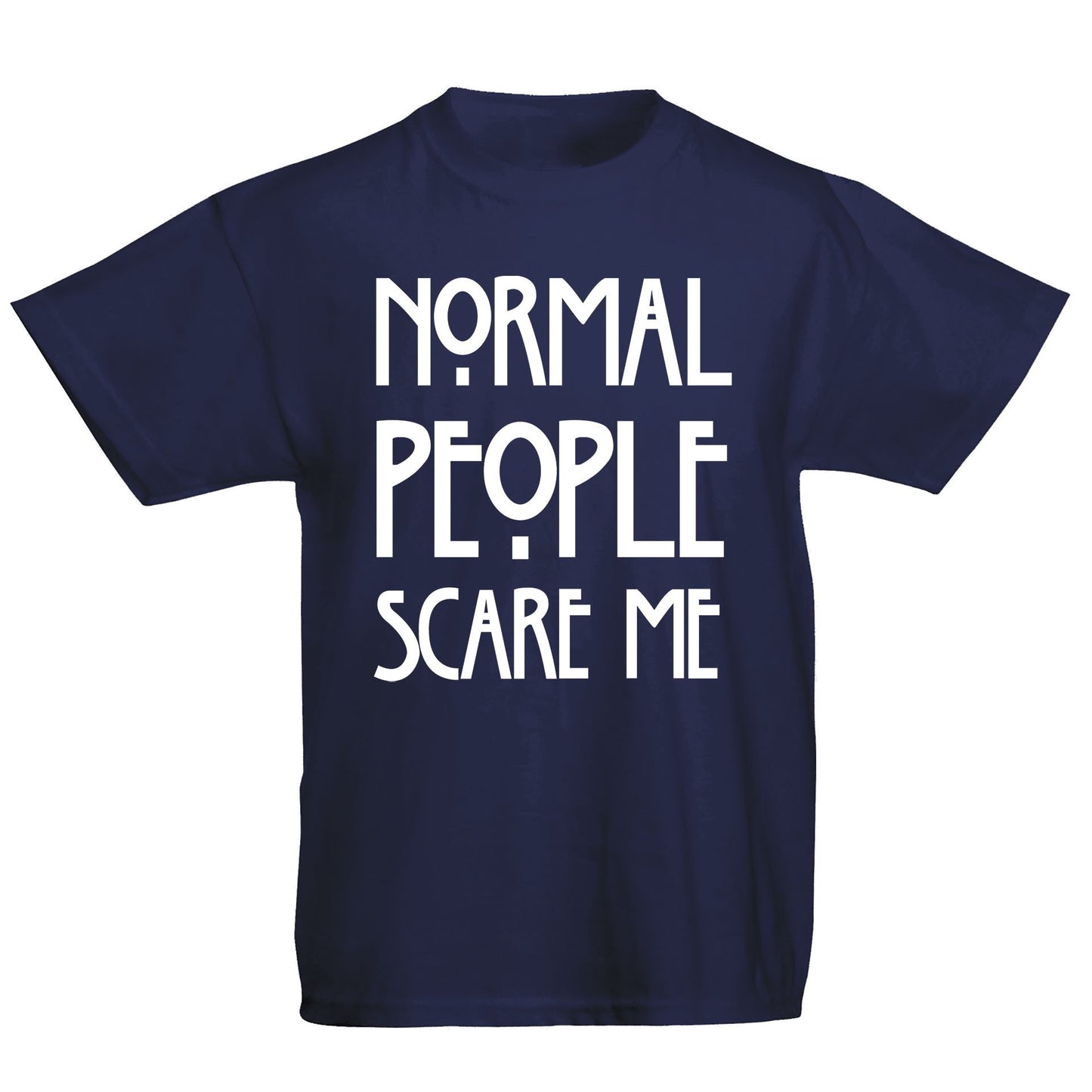 Normal People Scare Me Kids T-shirt