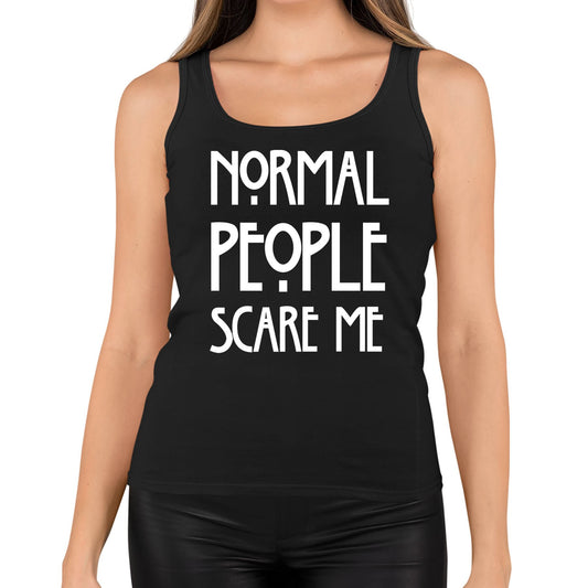 Normal People Scare Me Womens Vest