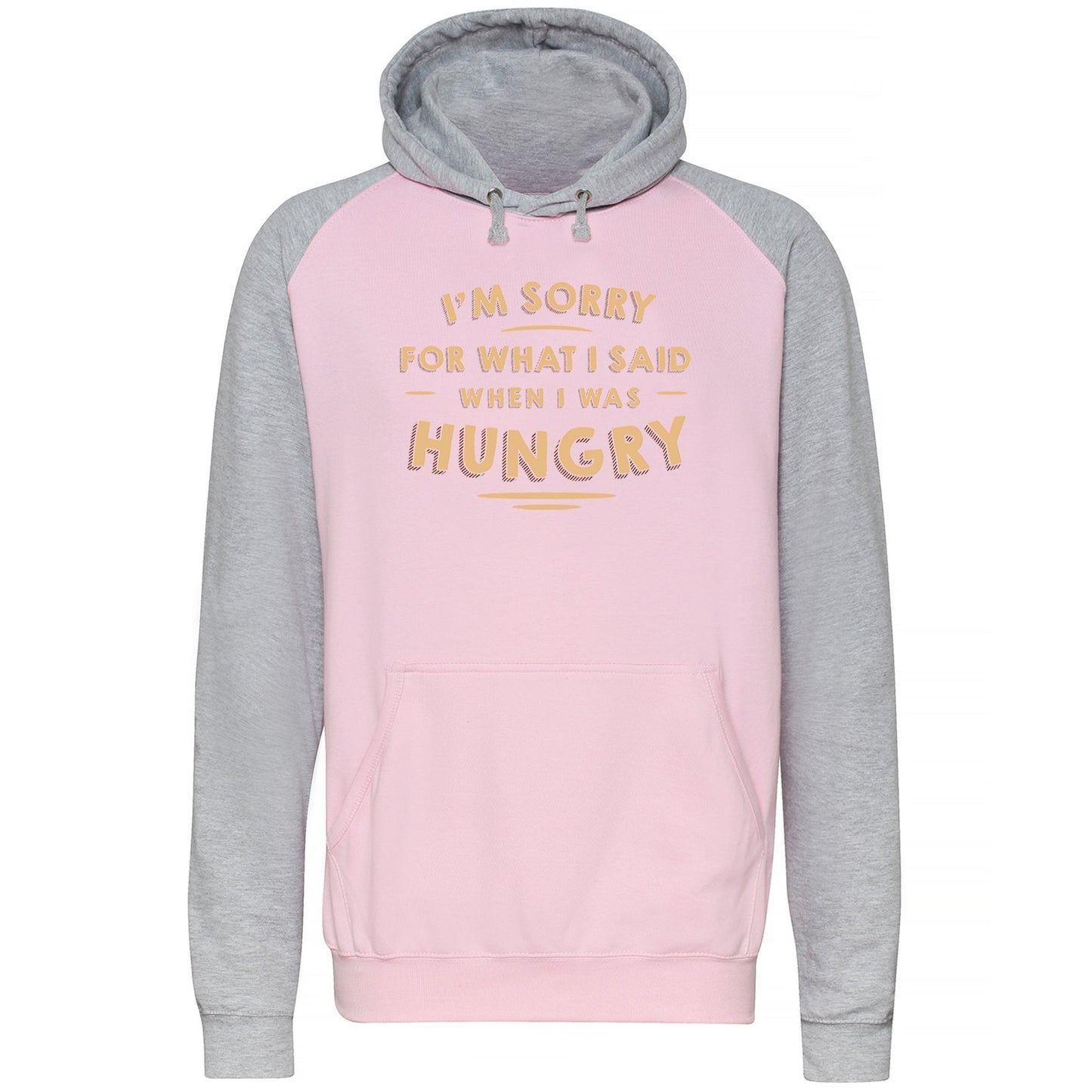 I'm Sorry I Was Hungry Baseball Hoodie