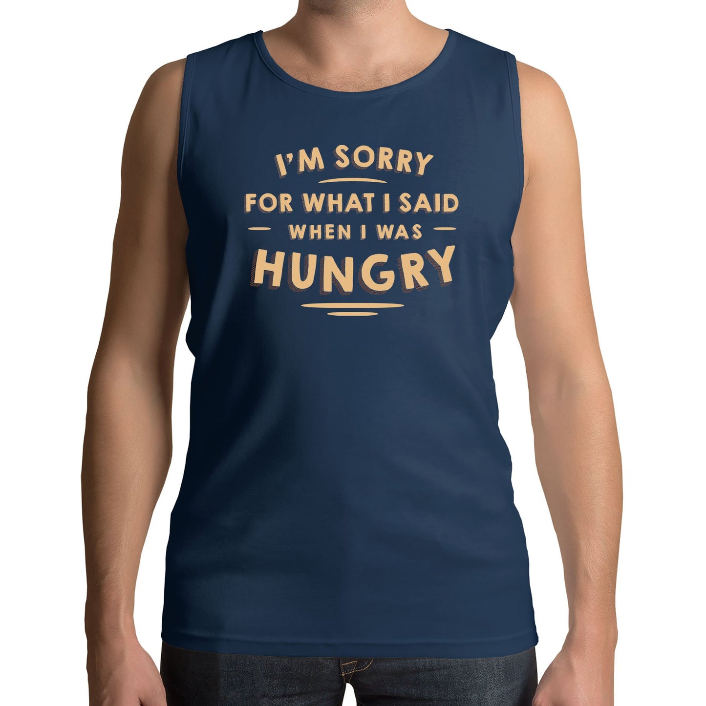 I'm Sorry I Was Hungry Mens Vest