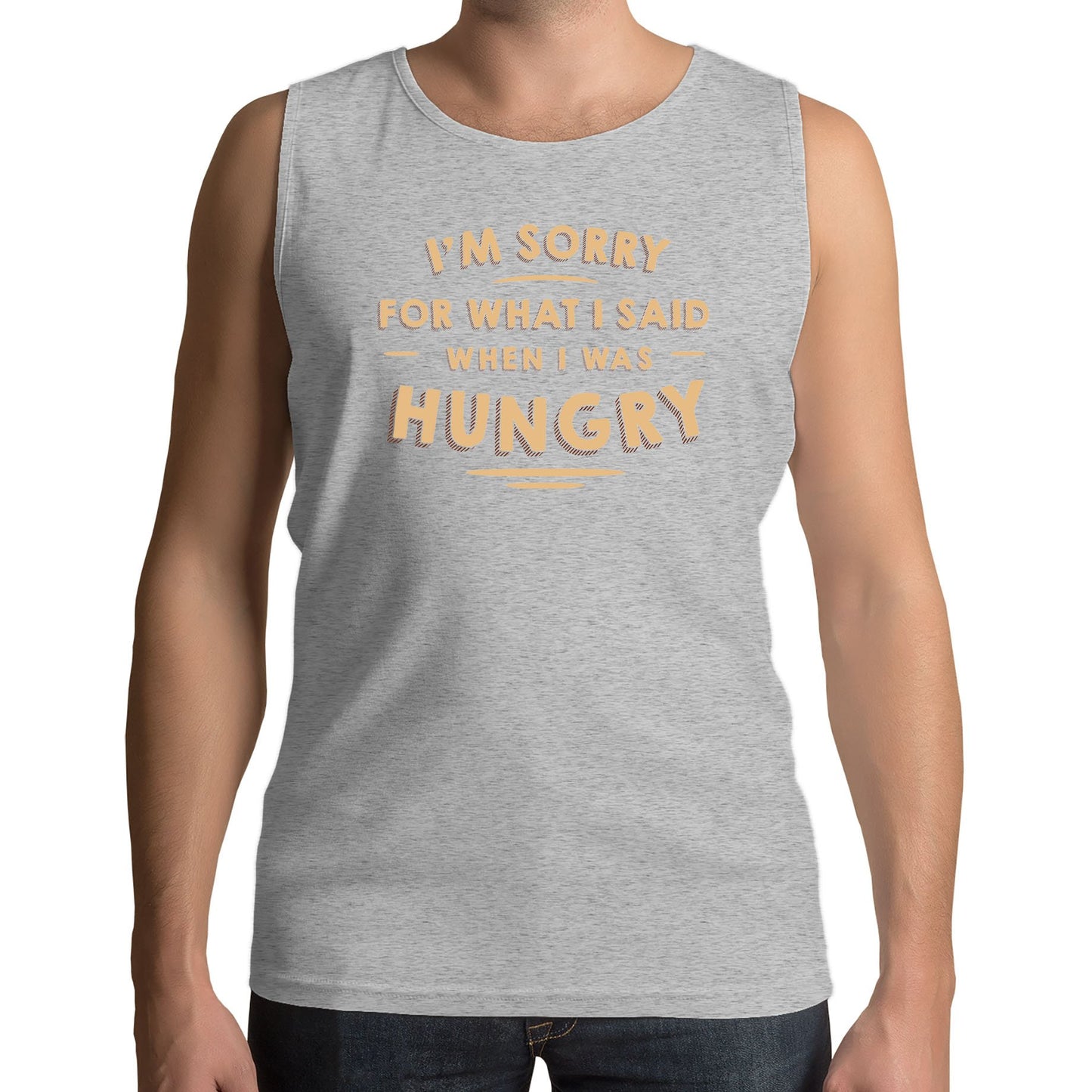 I'm Sorry I Was Hungry Mens Vest