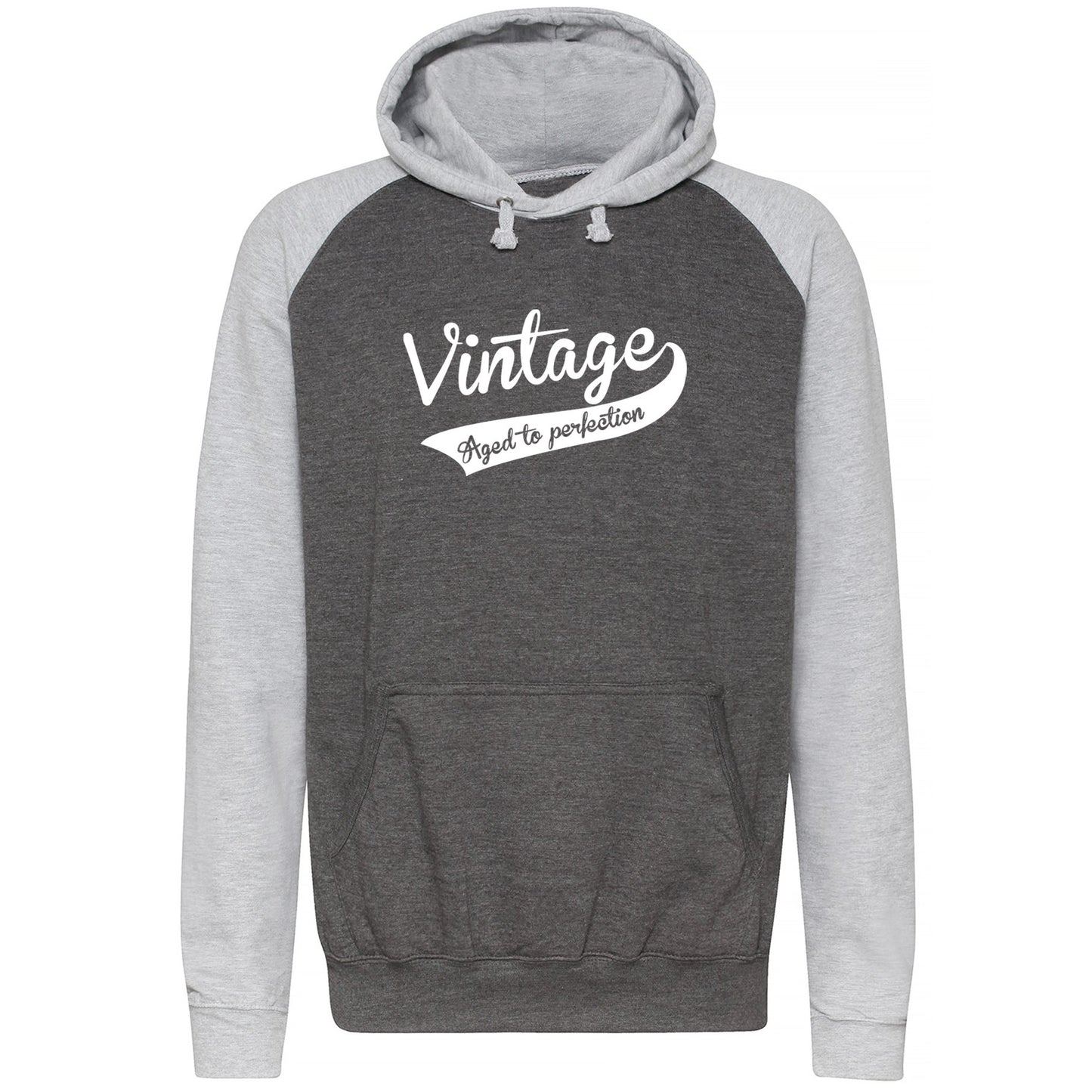 Vintage Aged To Perfection Baseball Hoodie