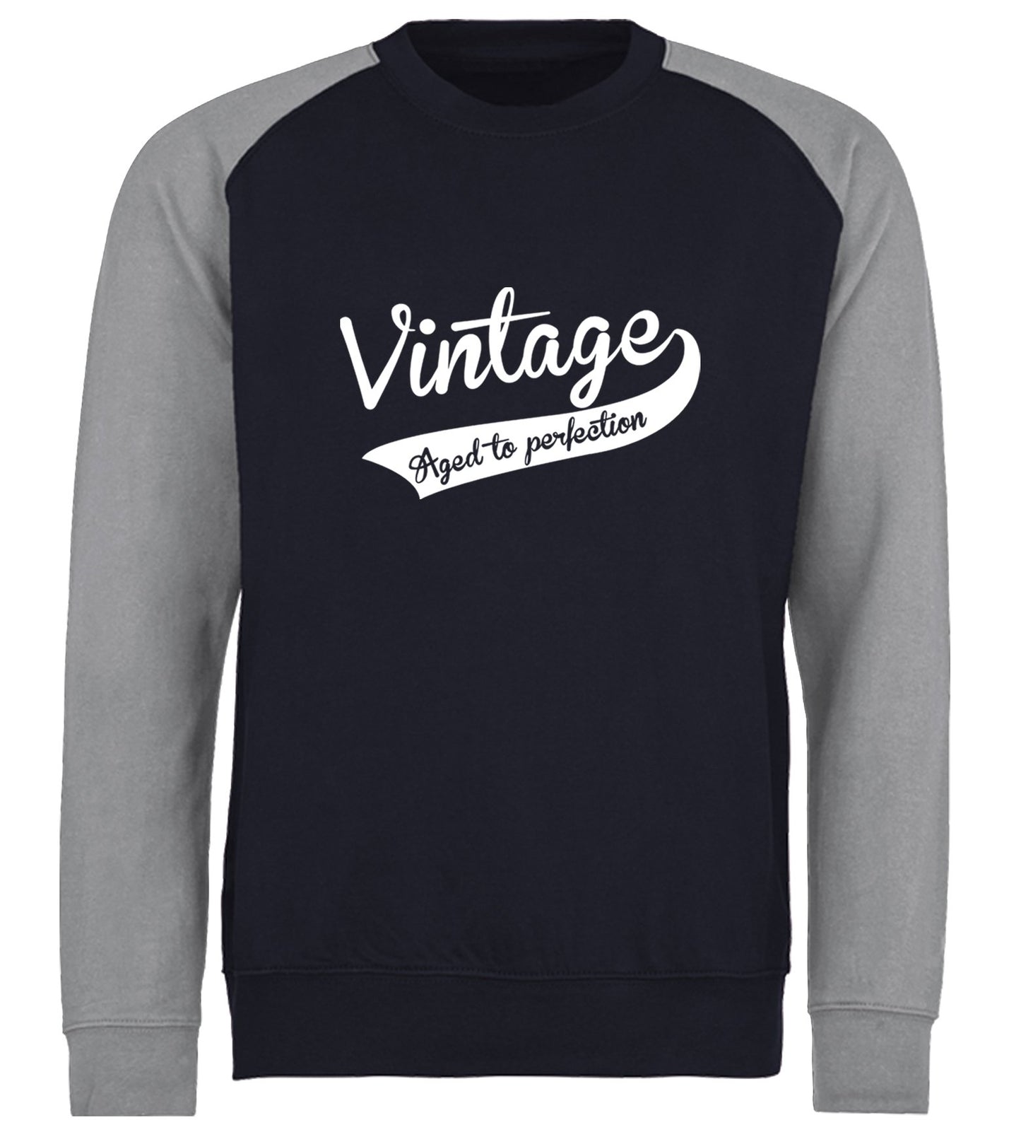 Vintage Aged To Perfection Baseball Sweatshirt