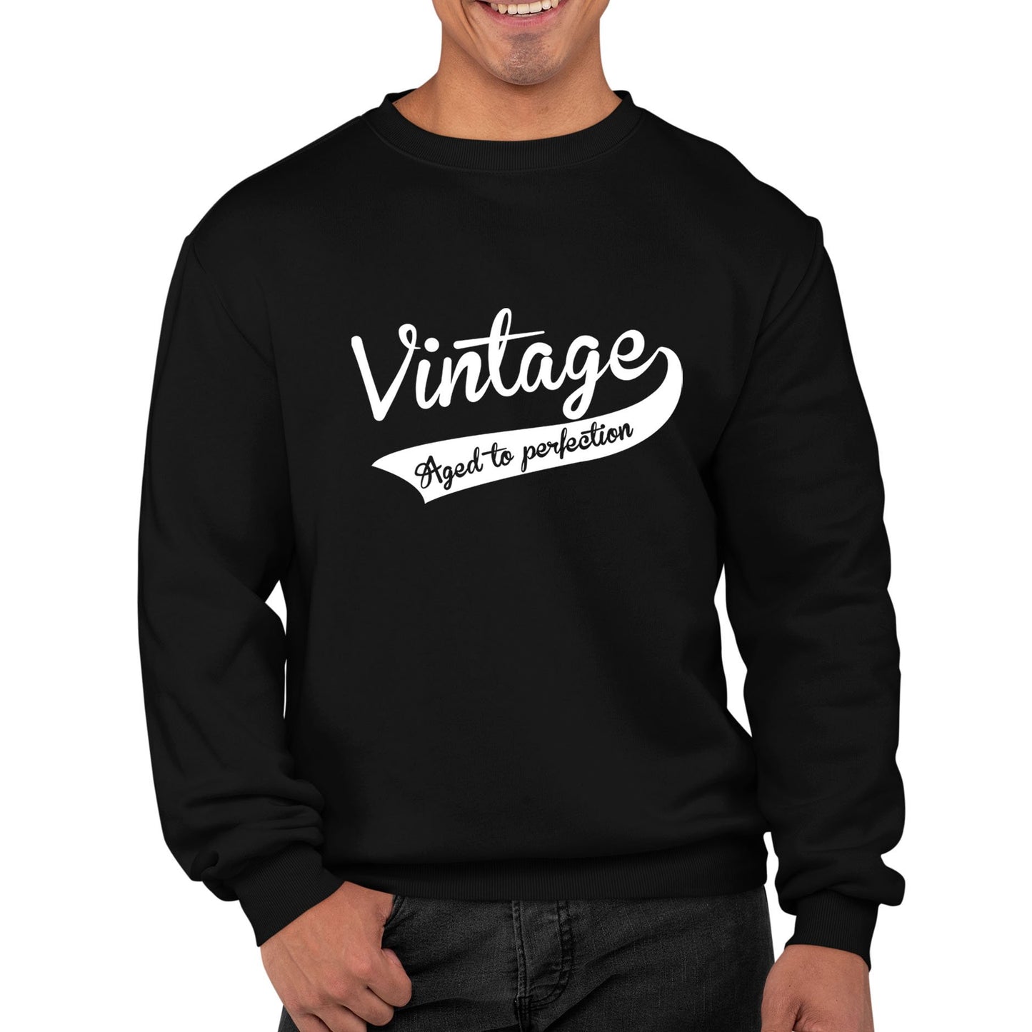 Vintage Aged To Perfection Mens Sweatshirt