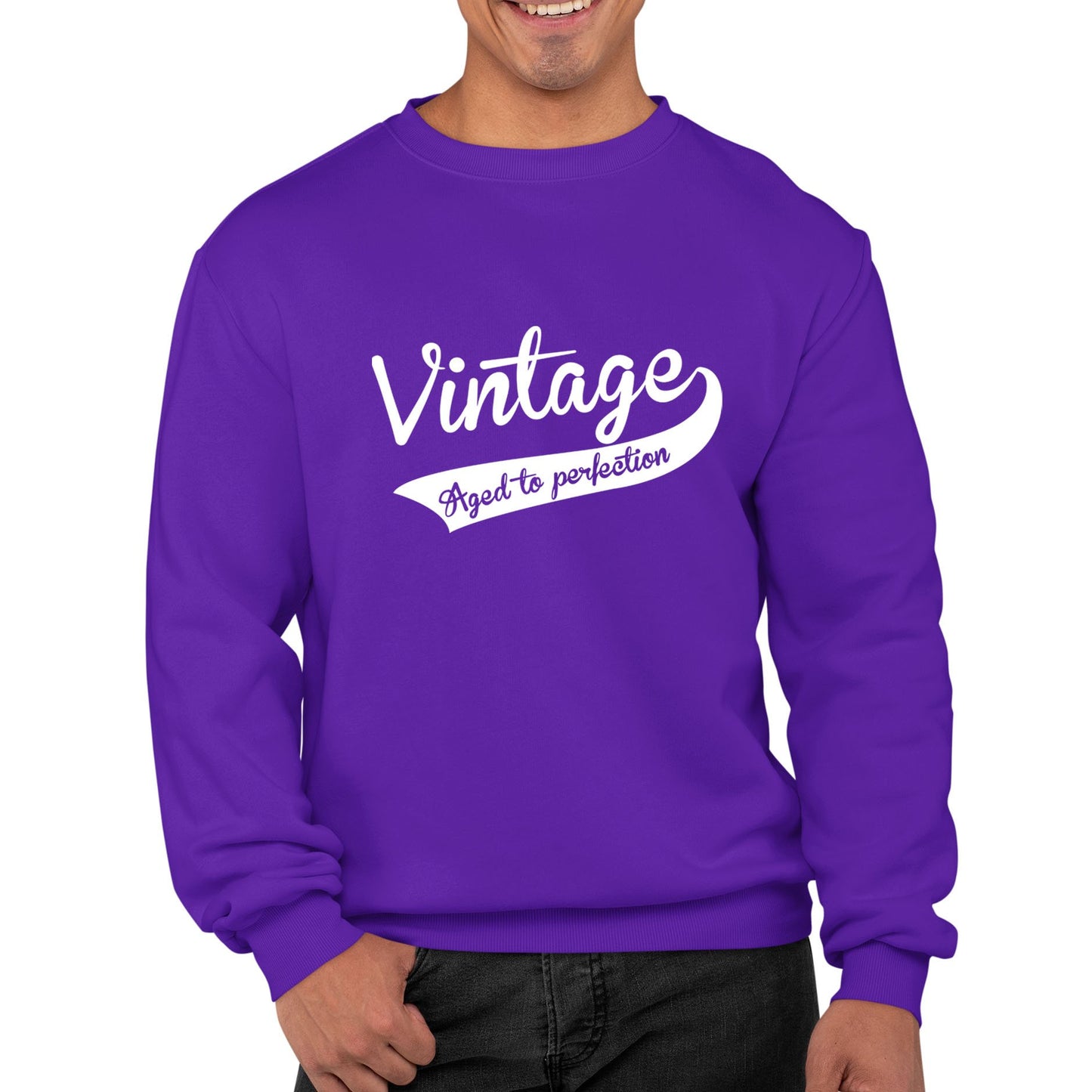 Vintage Aged To Perfection Mens Sweatshirt