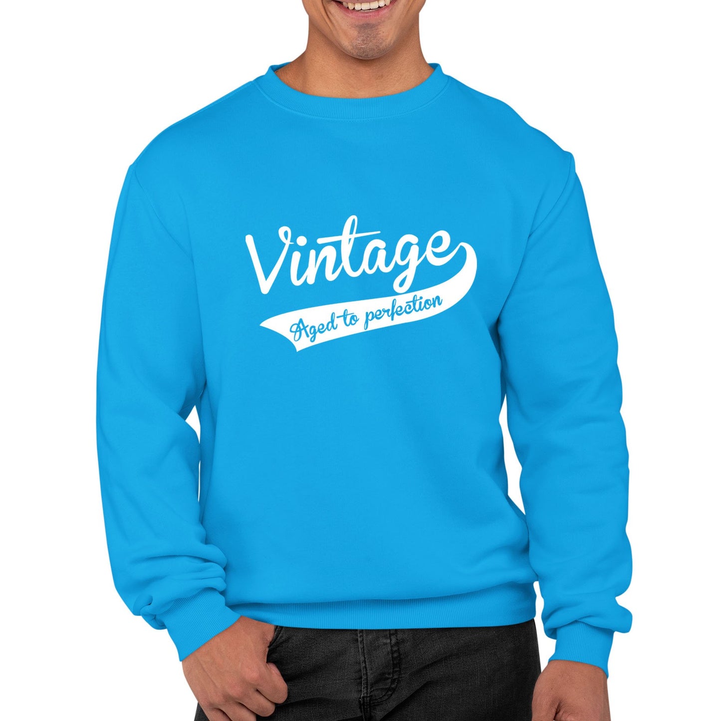 Vintage Aged To Perfection Mens Sweatshirt