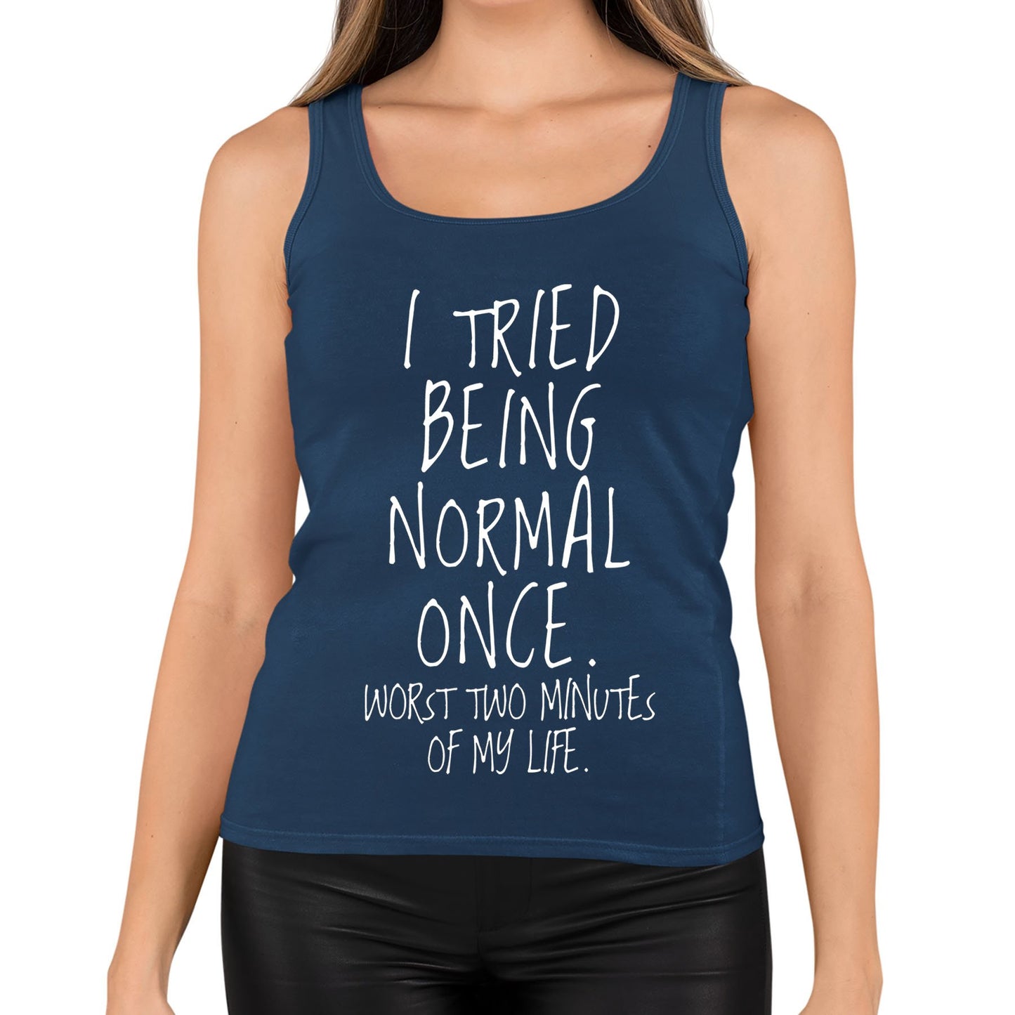 I Tried Being Normal Once Womens Vest