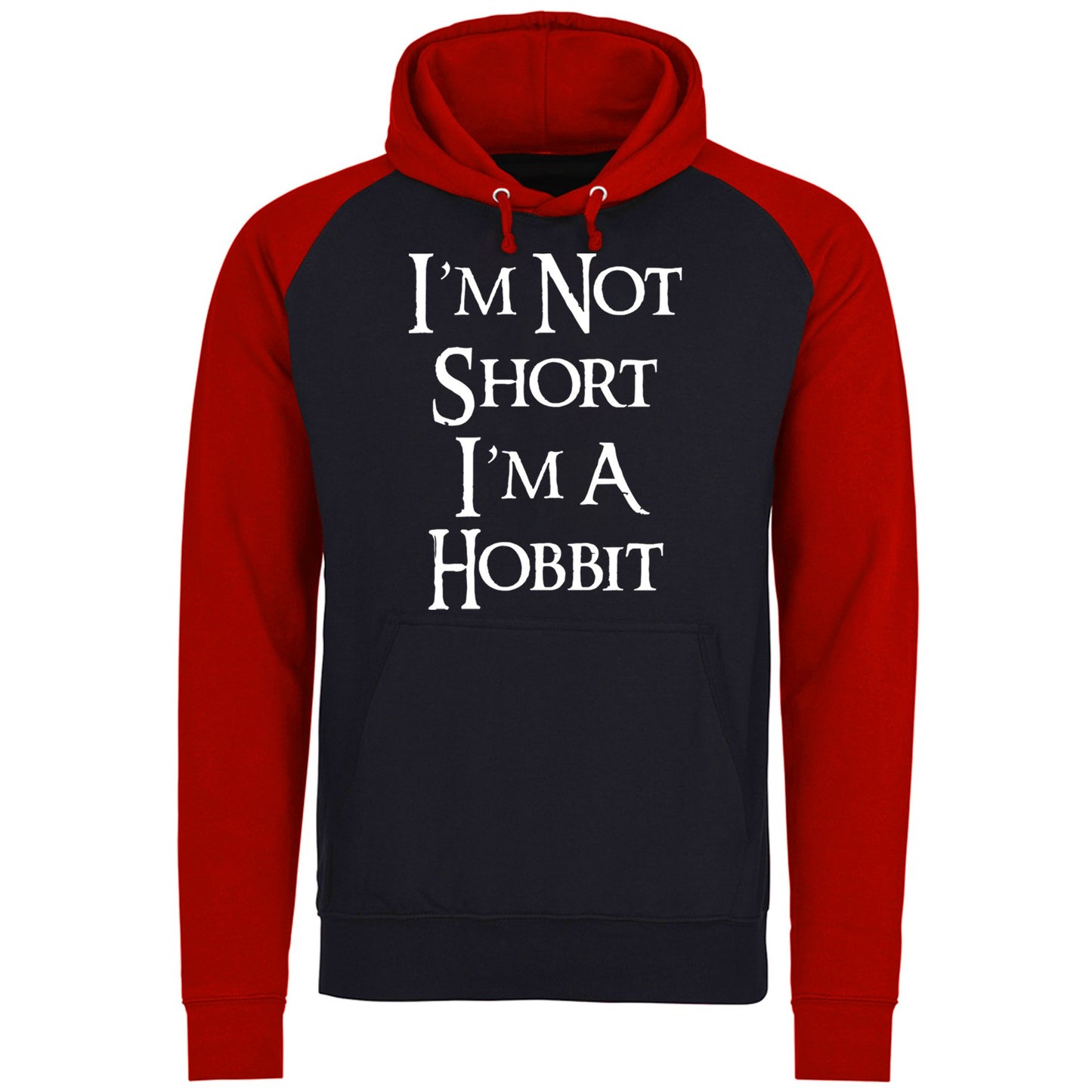 I'm Not Short I'm A Hobbit Baseball Hoodie