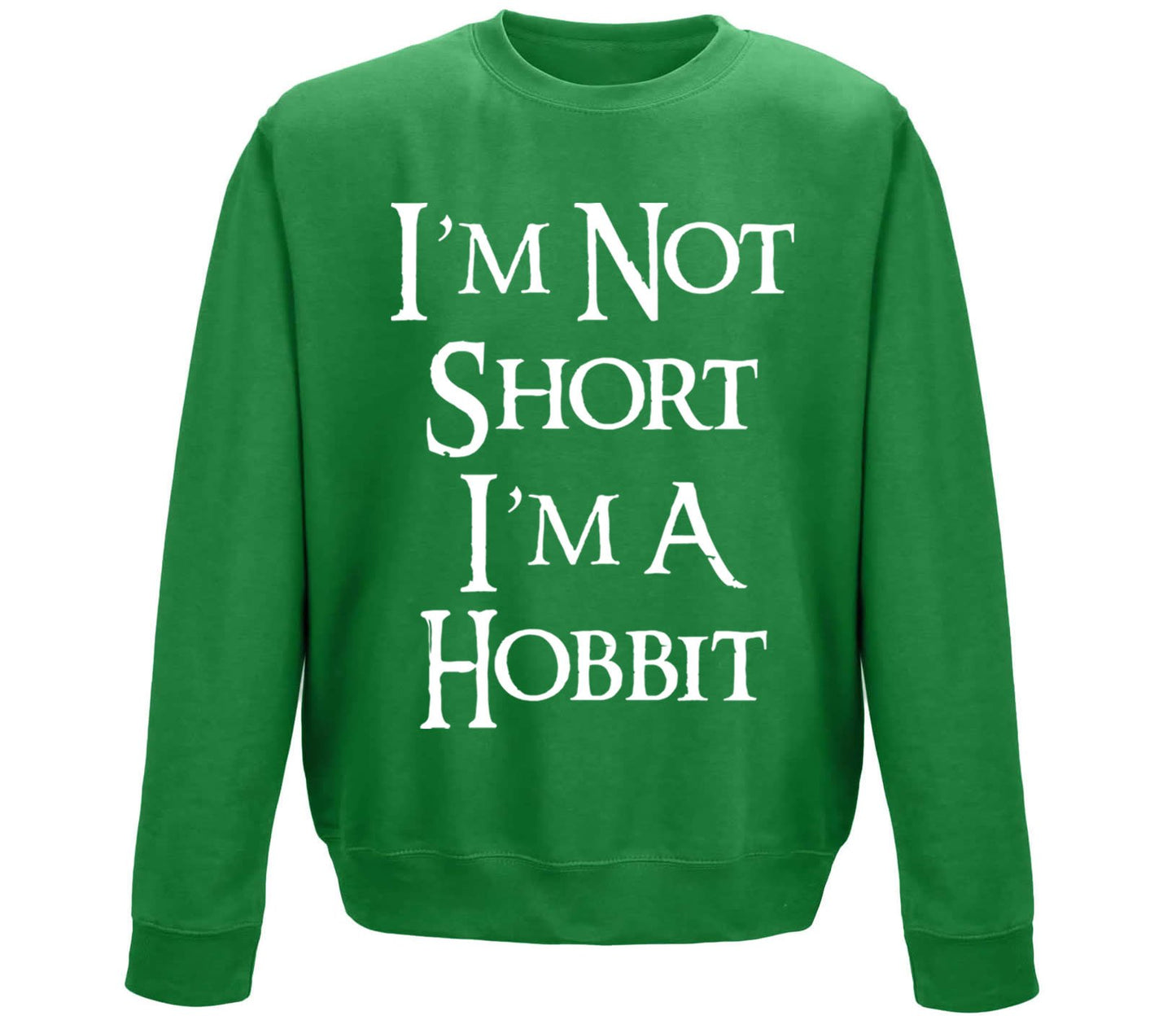 I'm Not Short I'm A Hobbit Childrens Sweatshirt