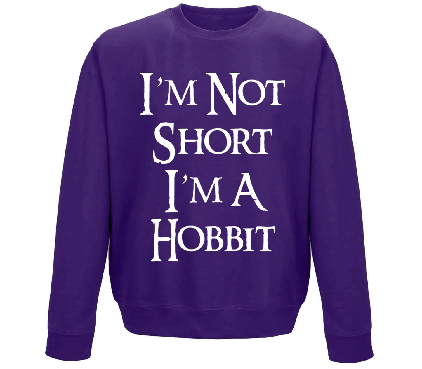 I'm Not Short I'm A Hobbit Childrens Sweatshirt