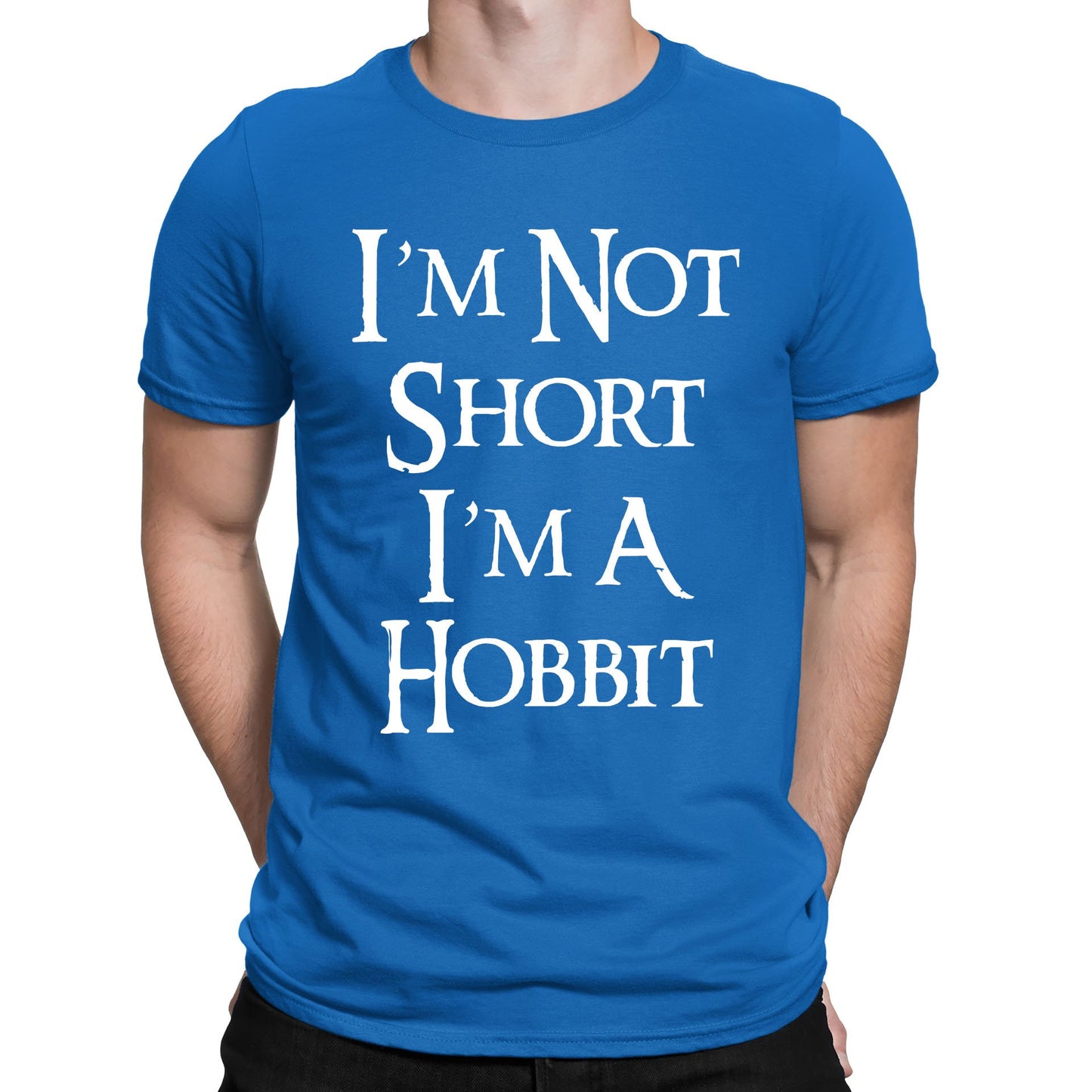 I'm Not Short I'm A Hobbit Mens T-shirt