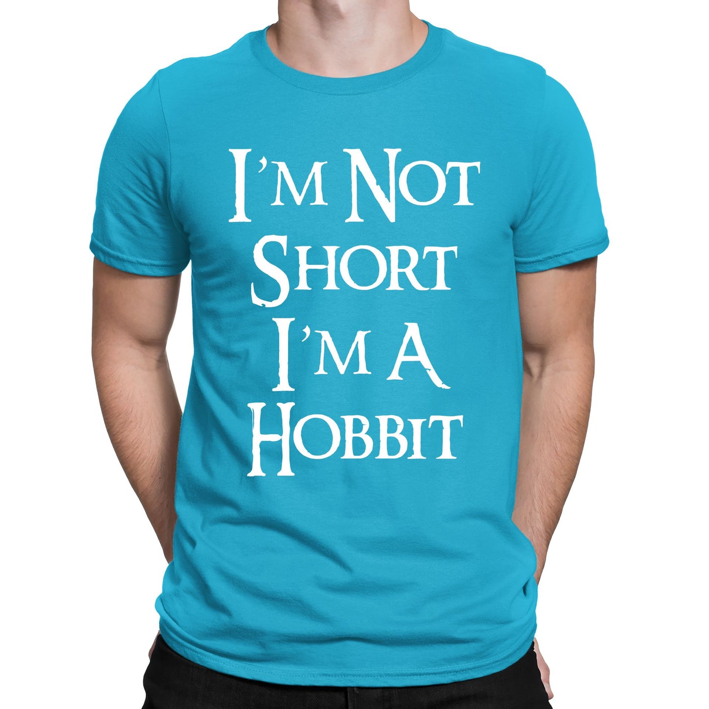 I'm Not Short I'm A Hobbit Mens T-shirt