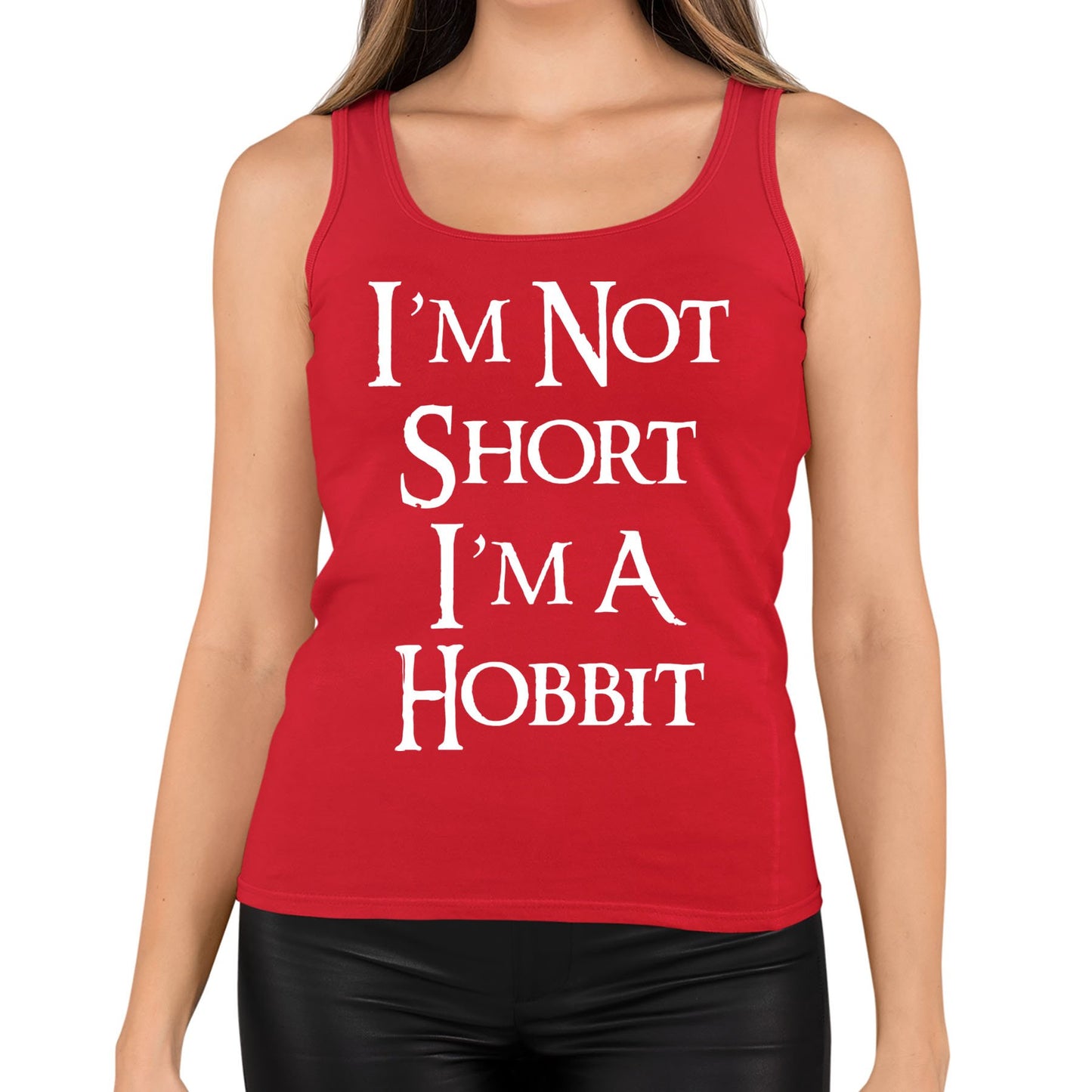 I'm Not Short I'm A Hobbit Womens Vest