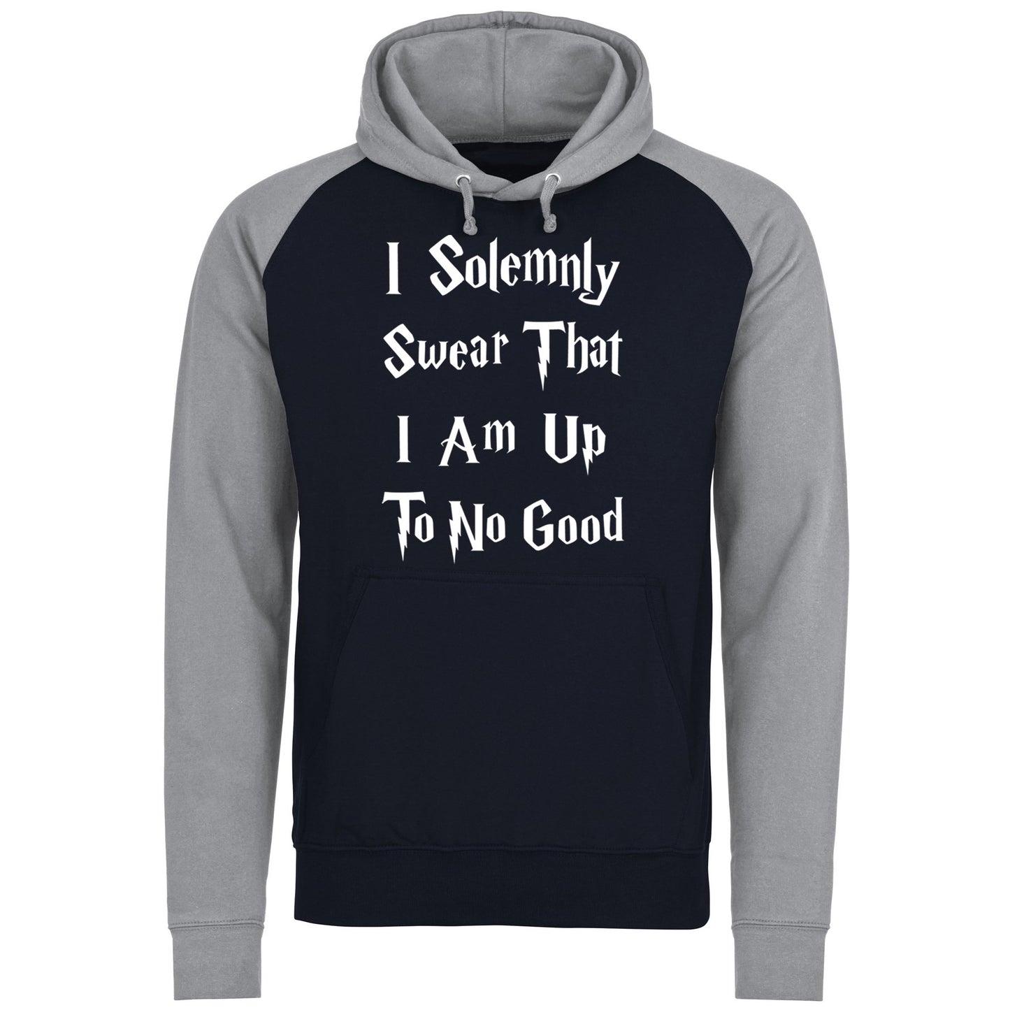 Solemnly Swear Up To No Good Baseball Hoodie