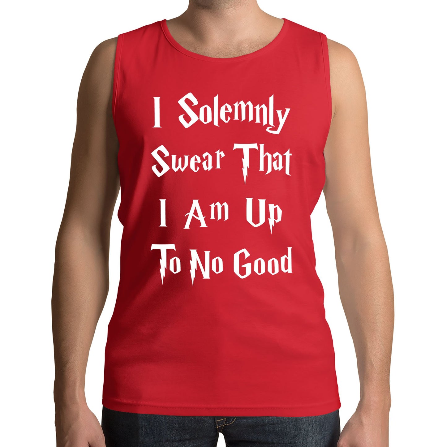 Solemnly Swear Up To No Good Mens Vest