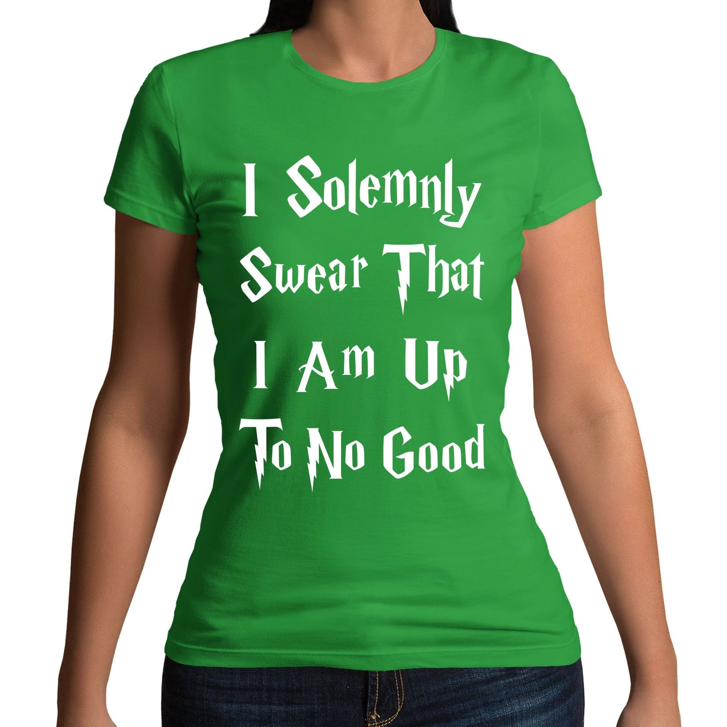 Solemnly Swear Up To No Good Womens T-shirt