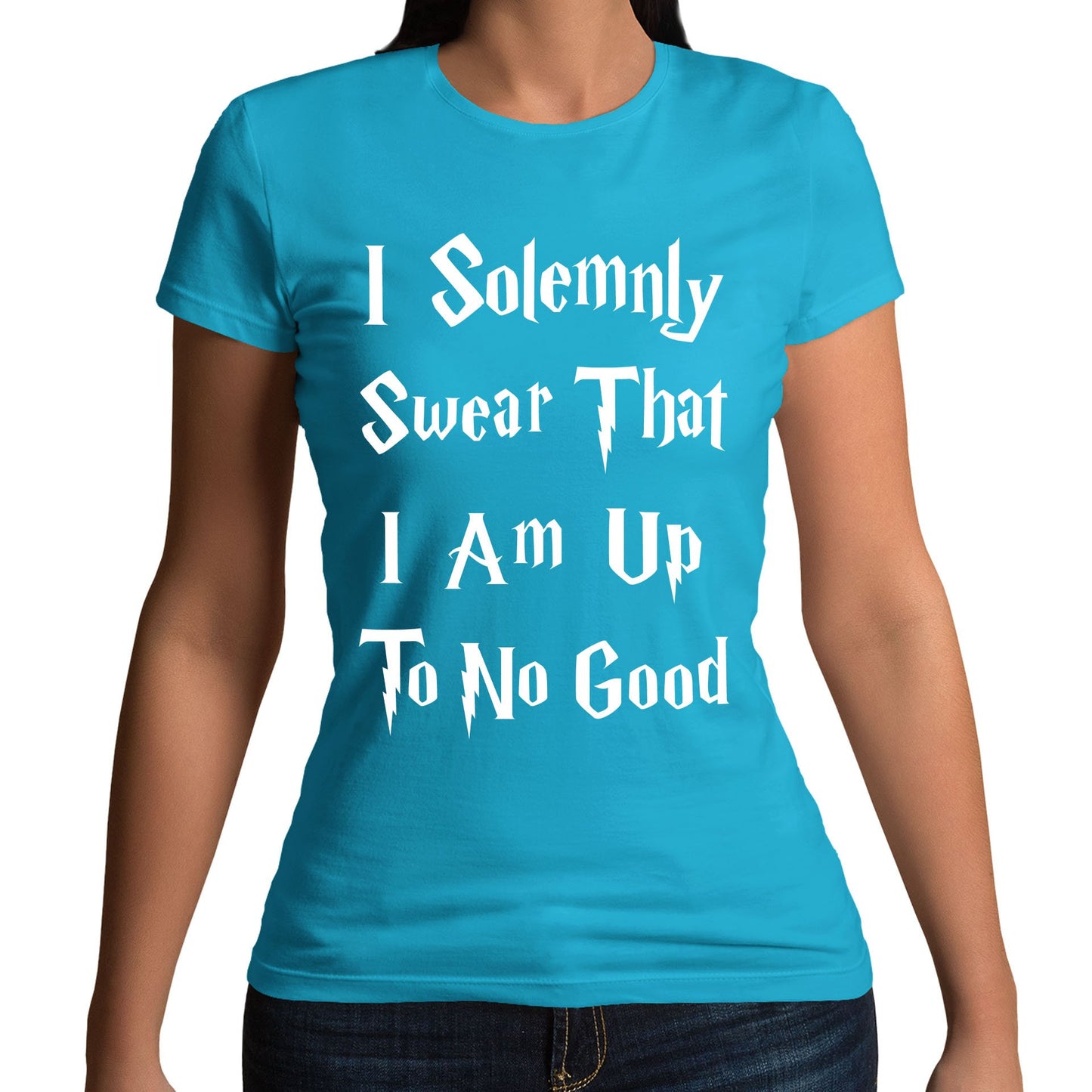 Solemnly Swear Up To No Good Womens T-shirt