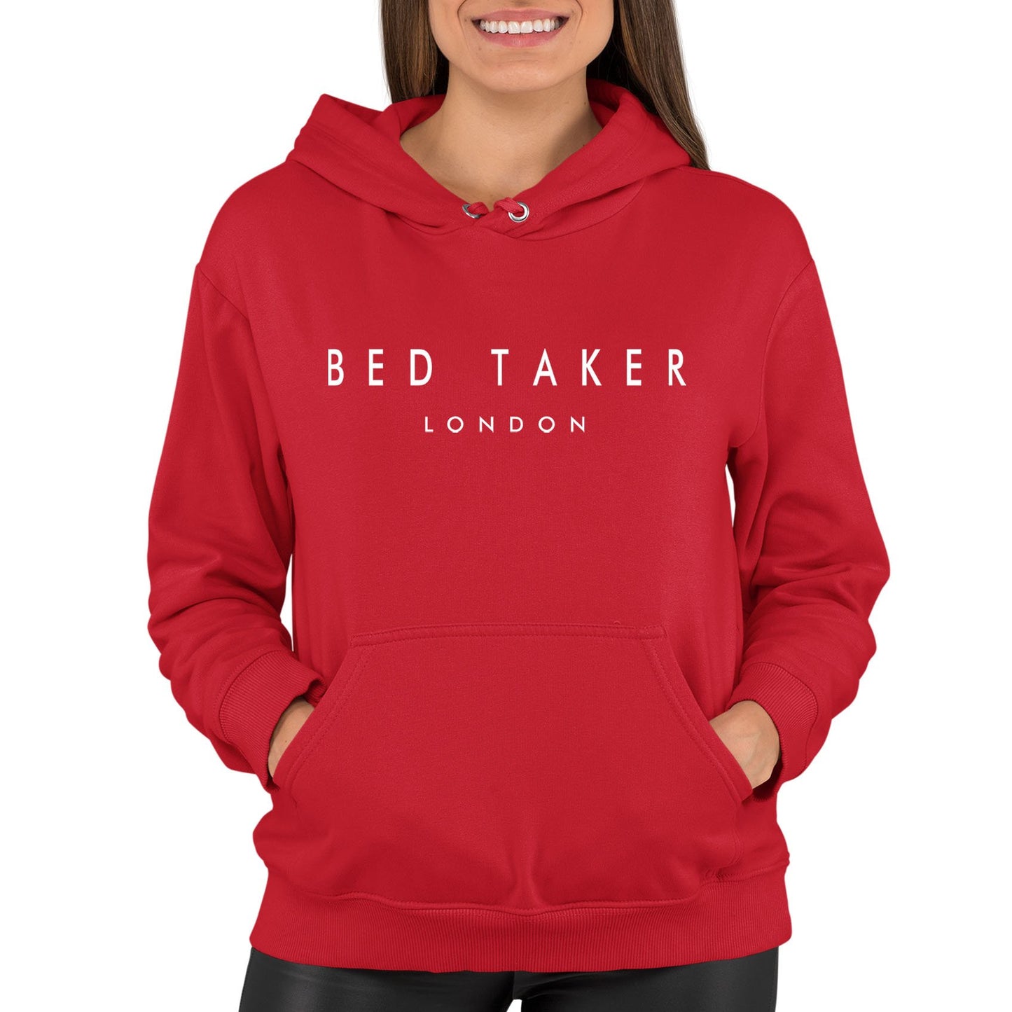 Bed Taker Womens Pullover Hoodie