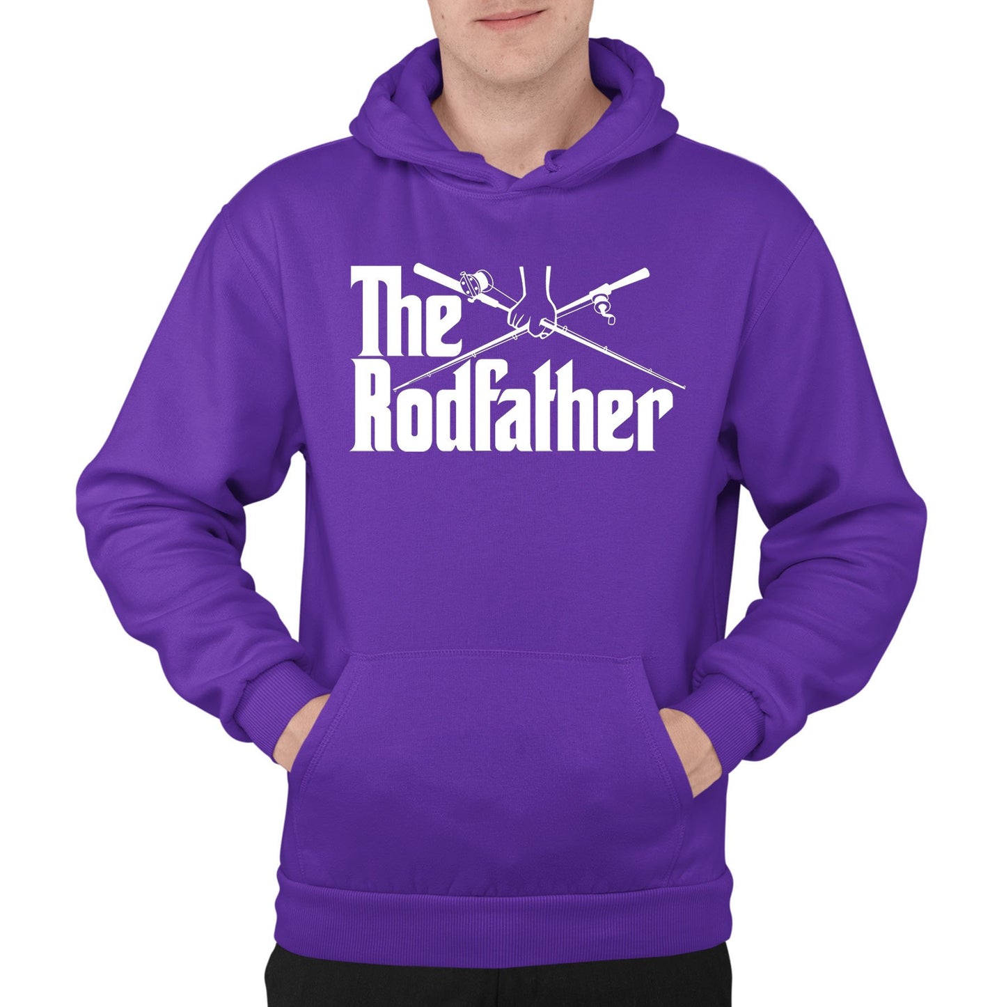 The Rodfather Mens Pullover Hoodie