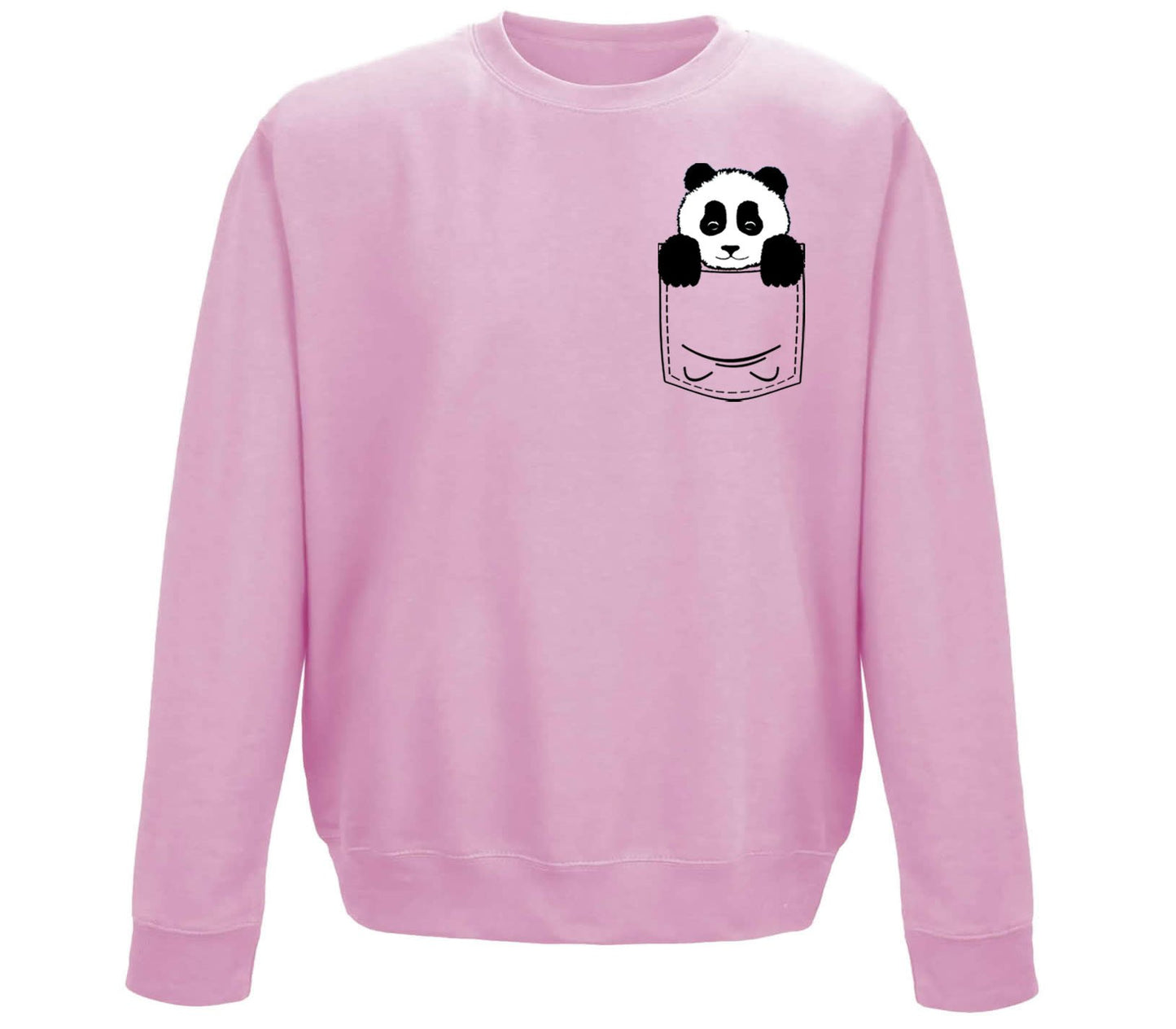 Panda Pocket Print Childrens Sweatshirt