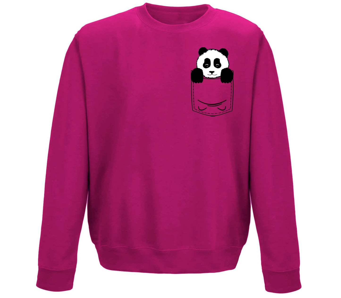 Panda Pocket Print Childrens Sweatshirt