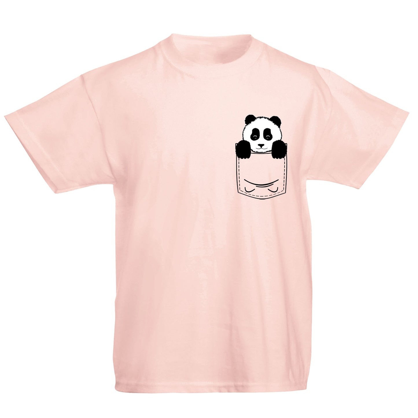 Panda Pocket Print Kids T-shirt