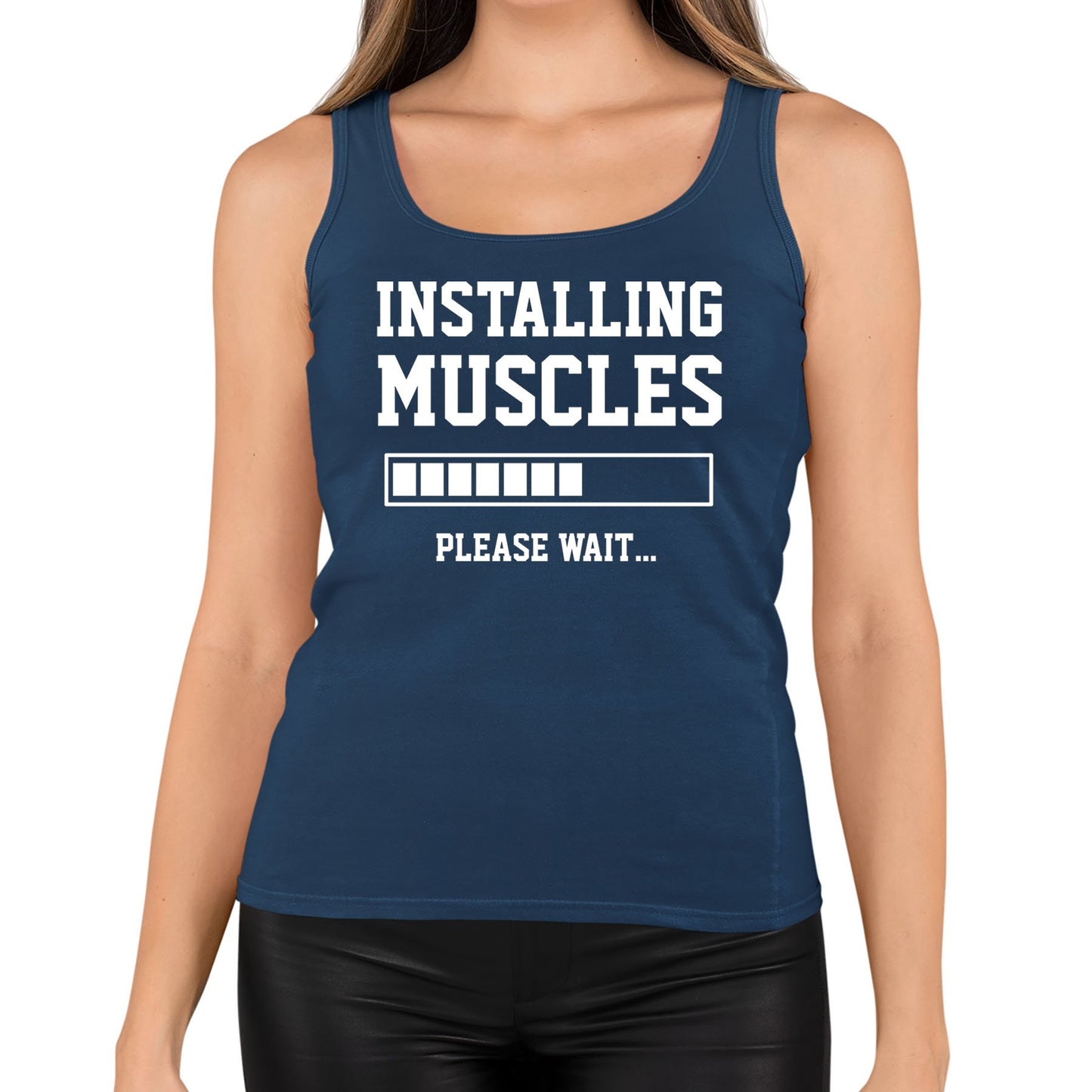 Installing Muscles Womens Vest