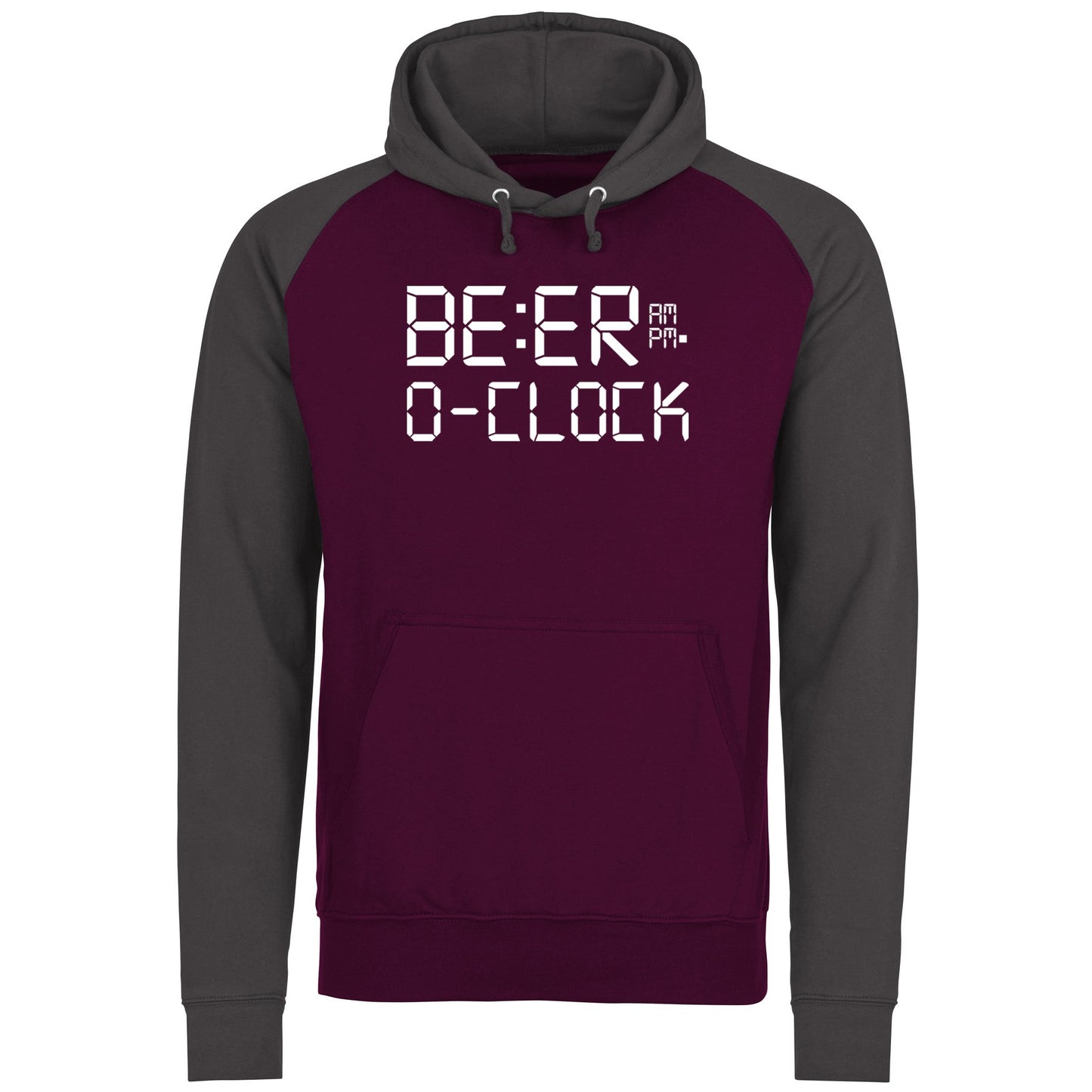 Beer o Clock Baseball Hoodie