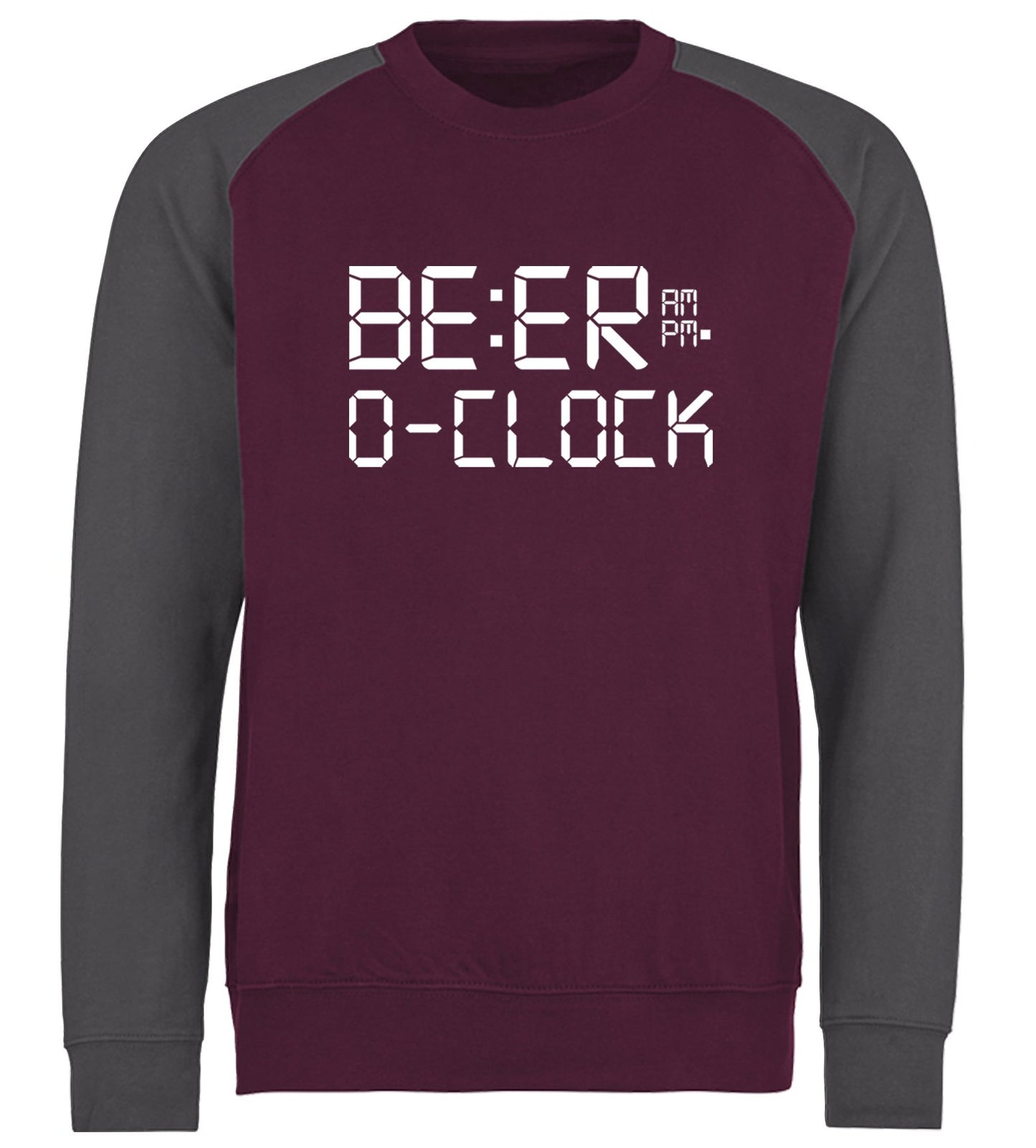 Beer o Clock Baseball Sweatshirt