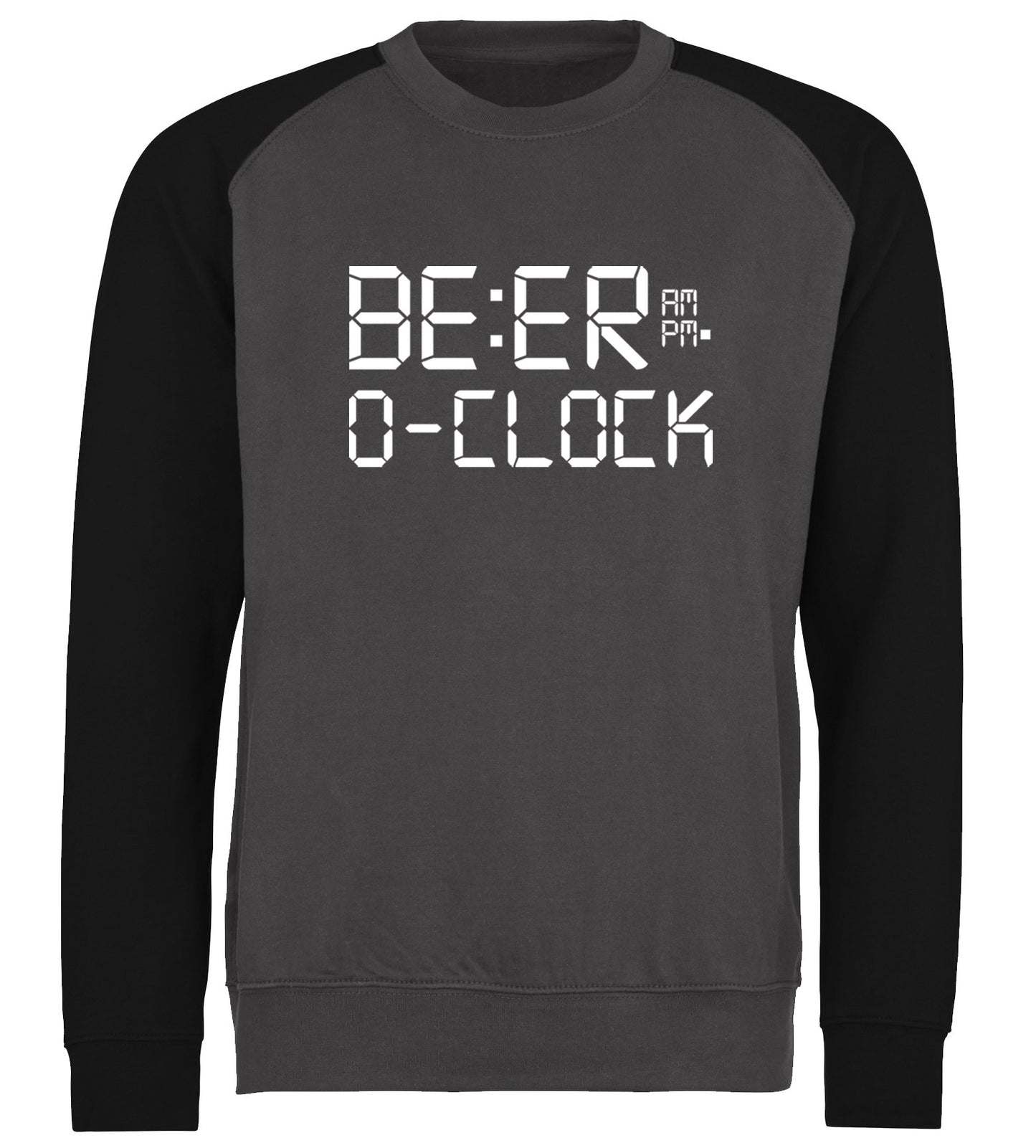 Beer o Clock Baseball Sweatshirt