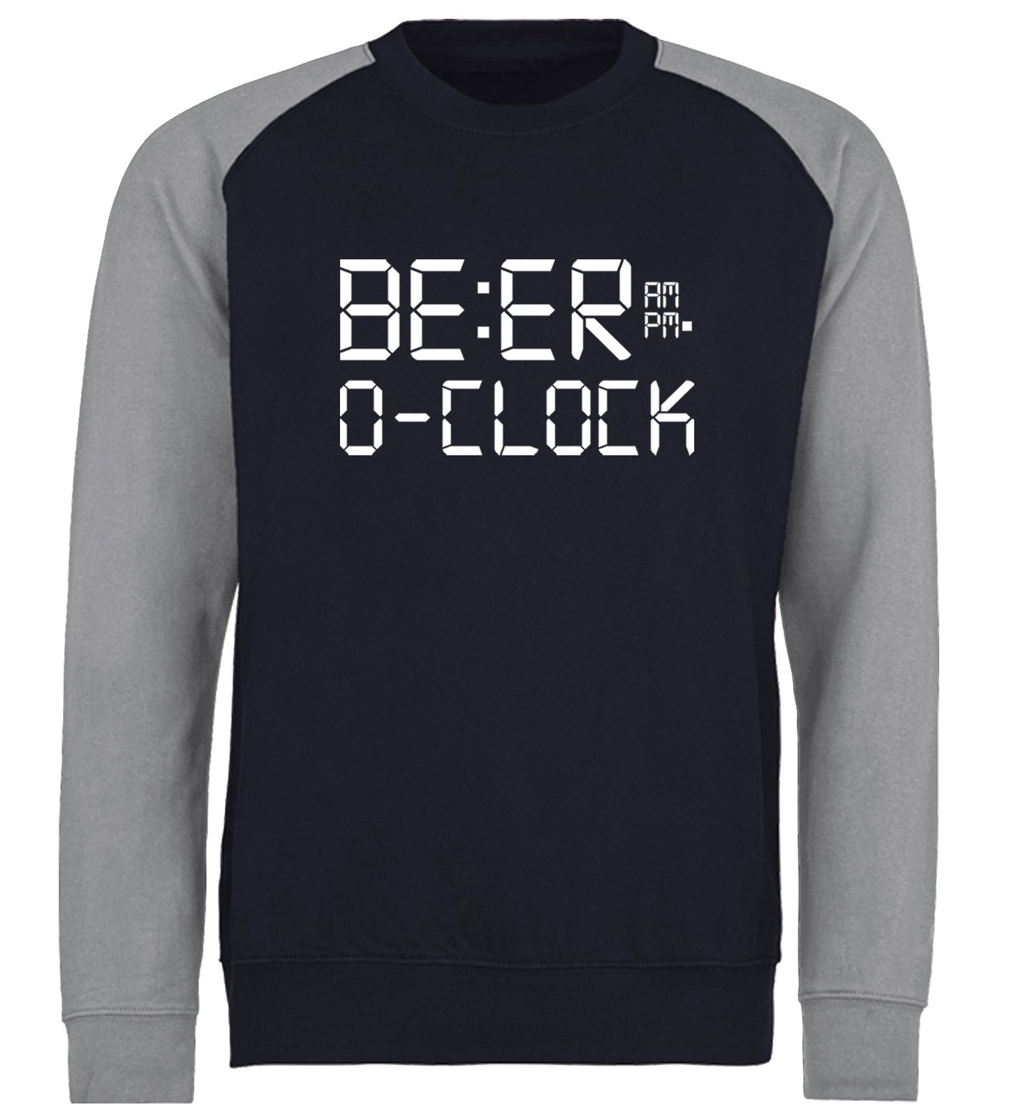 Beer o Clock Baseball Sweatshirt