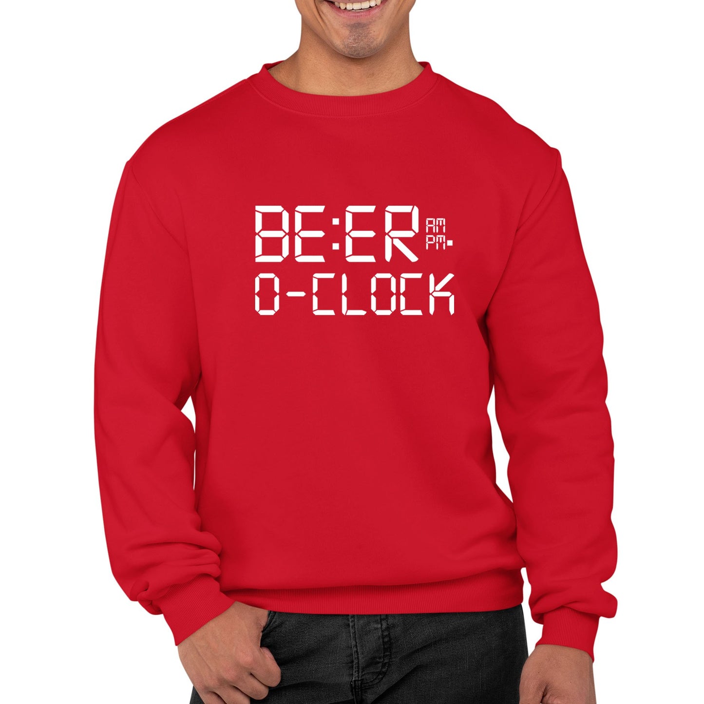 Beer o Clock Mens Sweatshirt