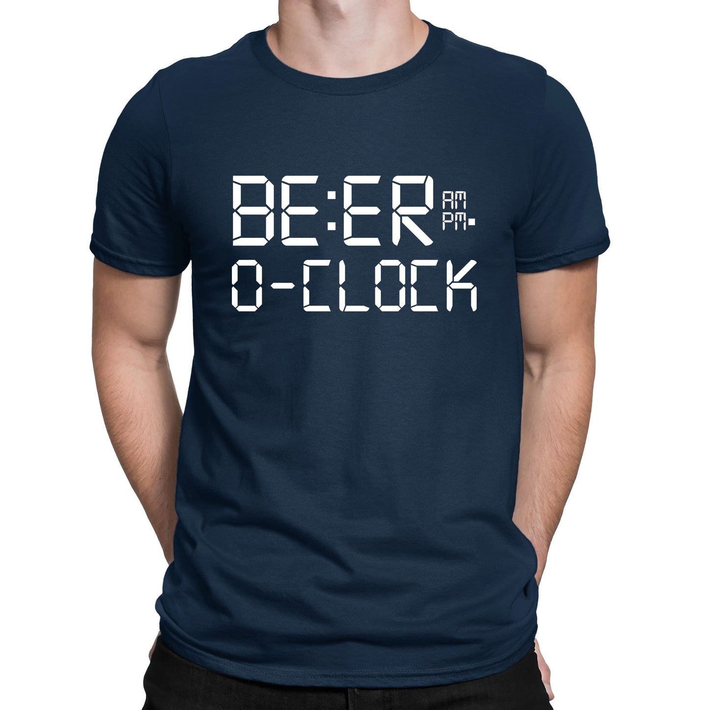 Beer o Clock Mens T-shirt