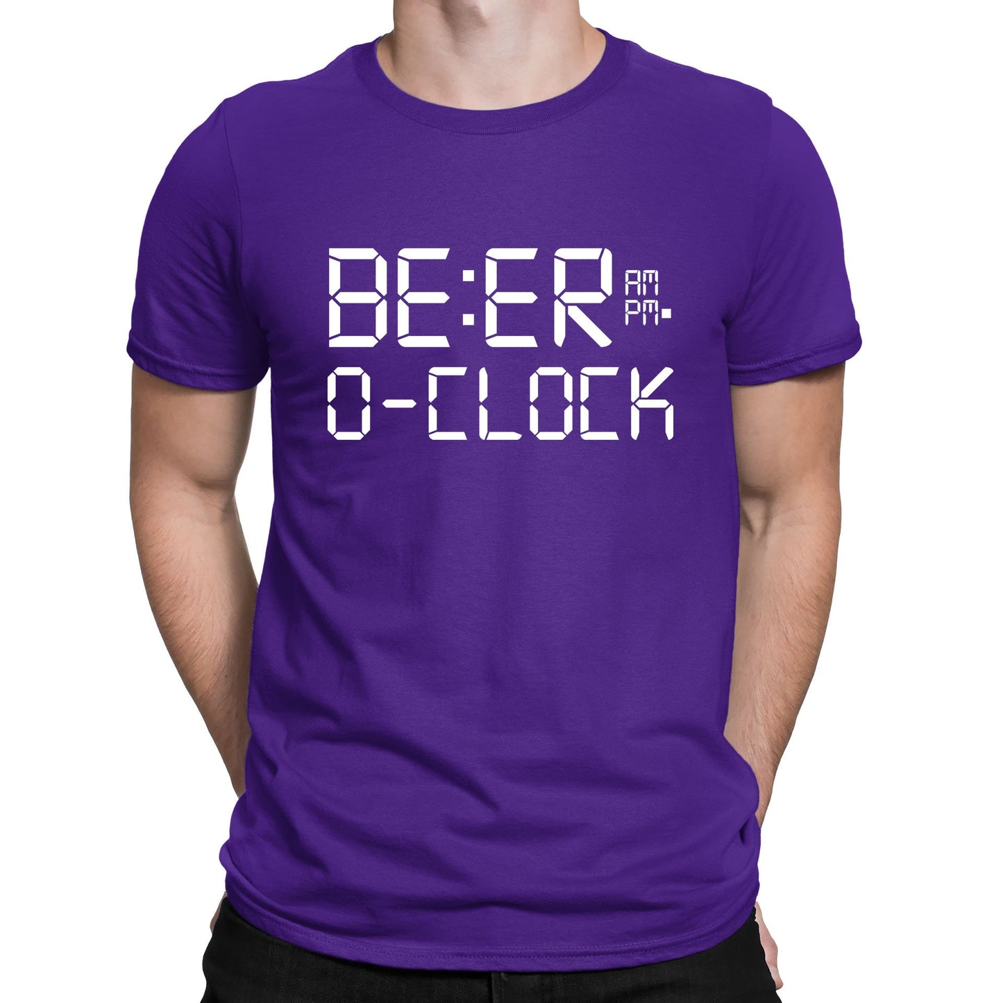 Beer o Clock Mens T-shirt