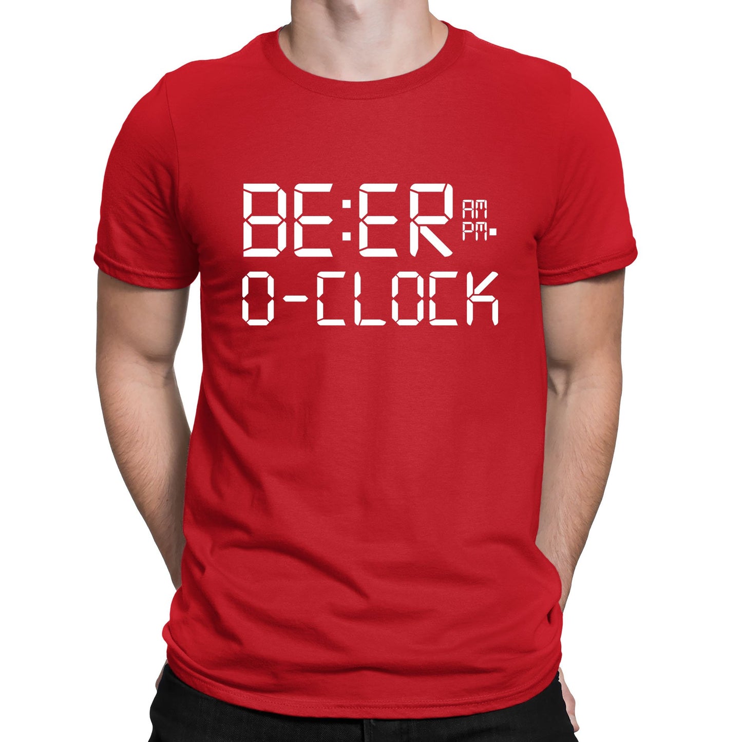 Beer o Clock Mens T-shirt