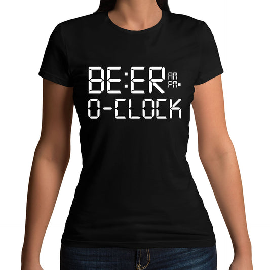 Beer o Clock Womens T-shirt