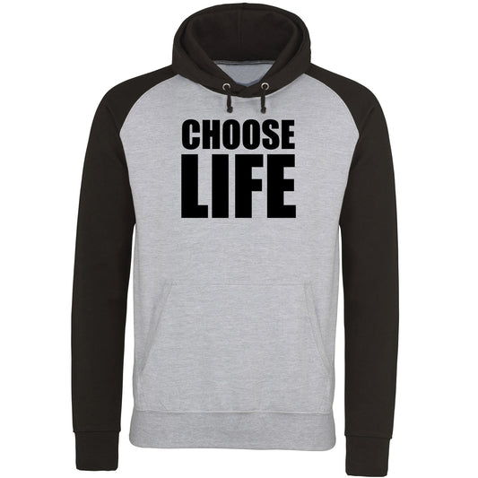 Choose Life Baseball Hoodie