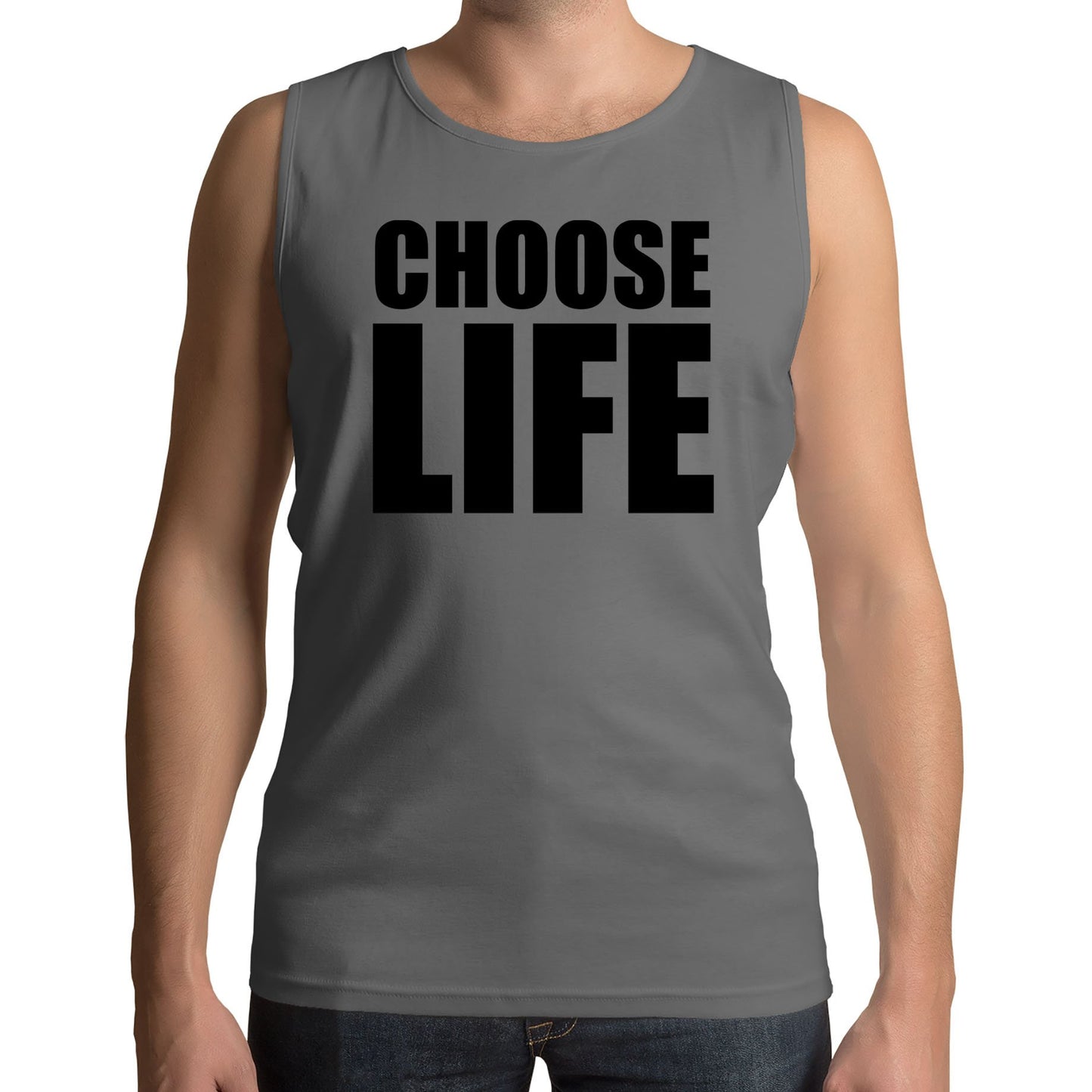 Choose Life Mens Vest