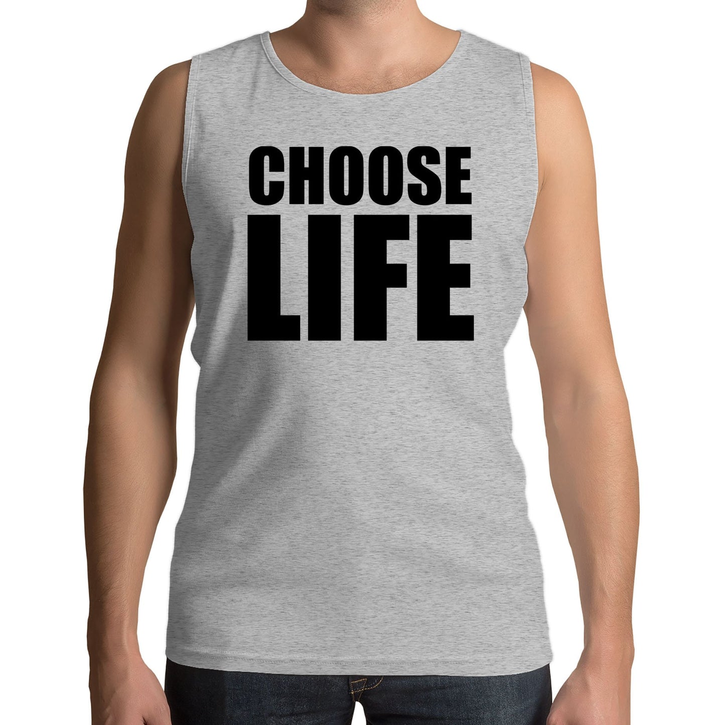 Choose Life Mens Vest