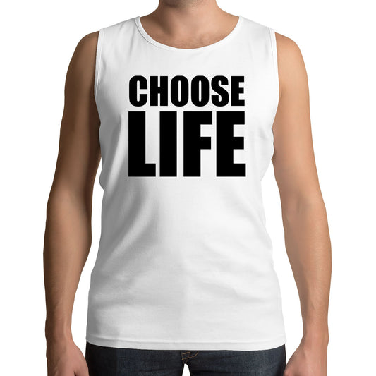 Choose Life Mens Vest