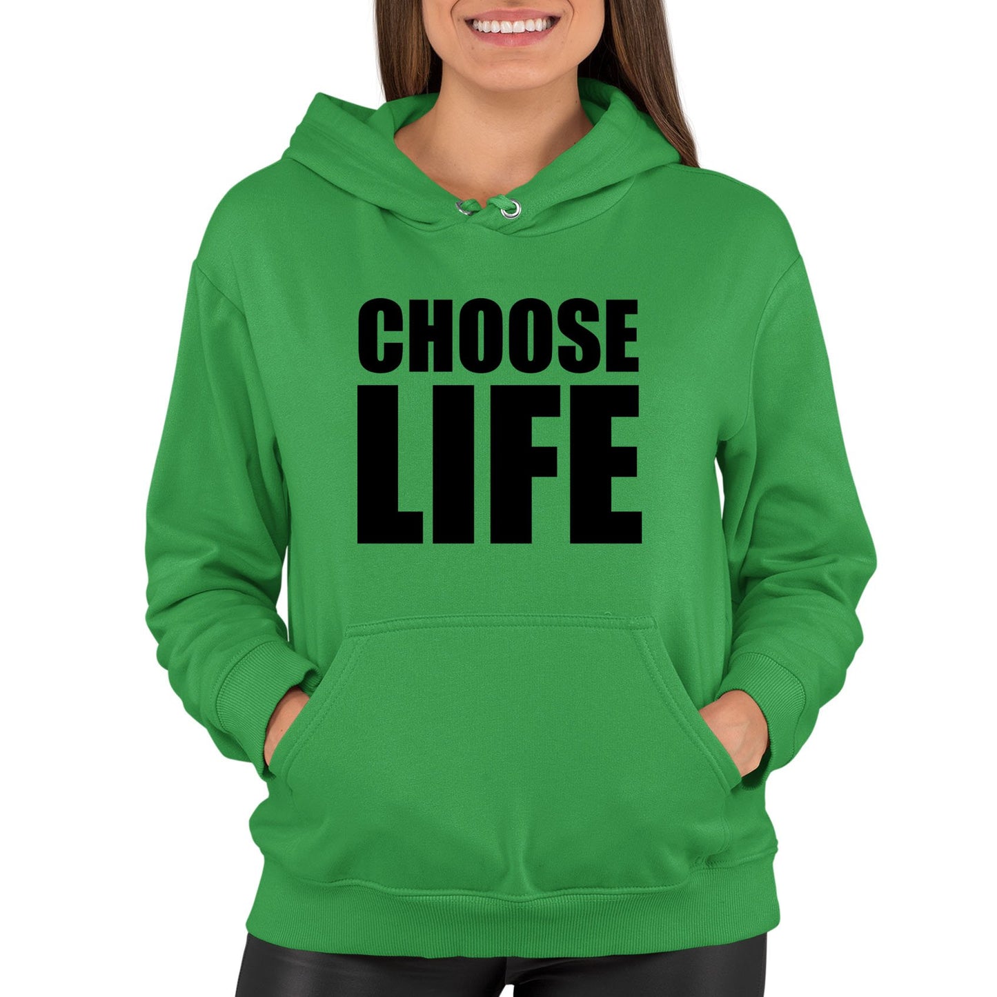 Choose Life Womens Pullover Hoodie