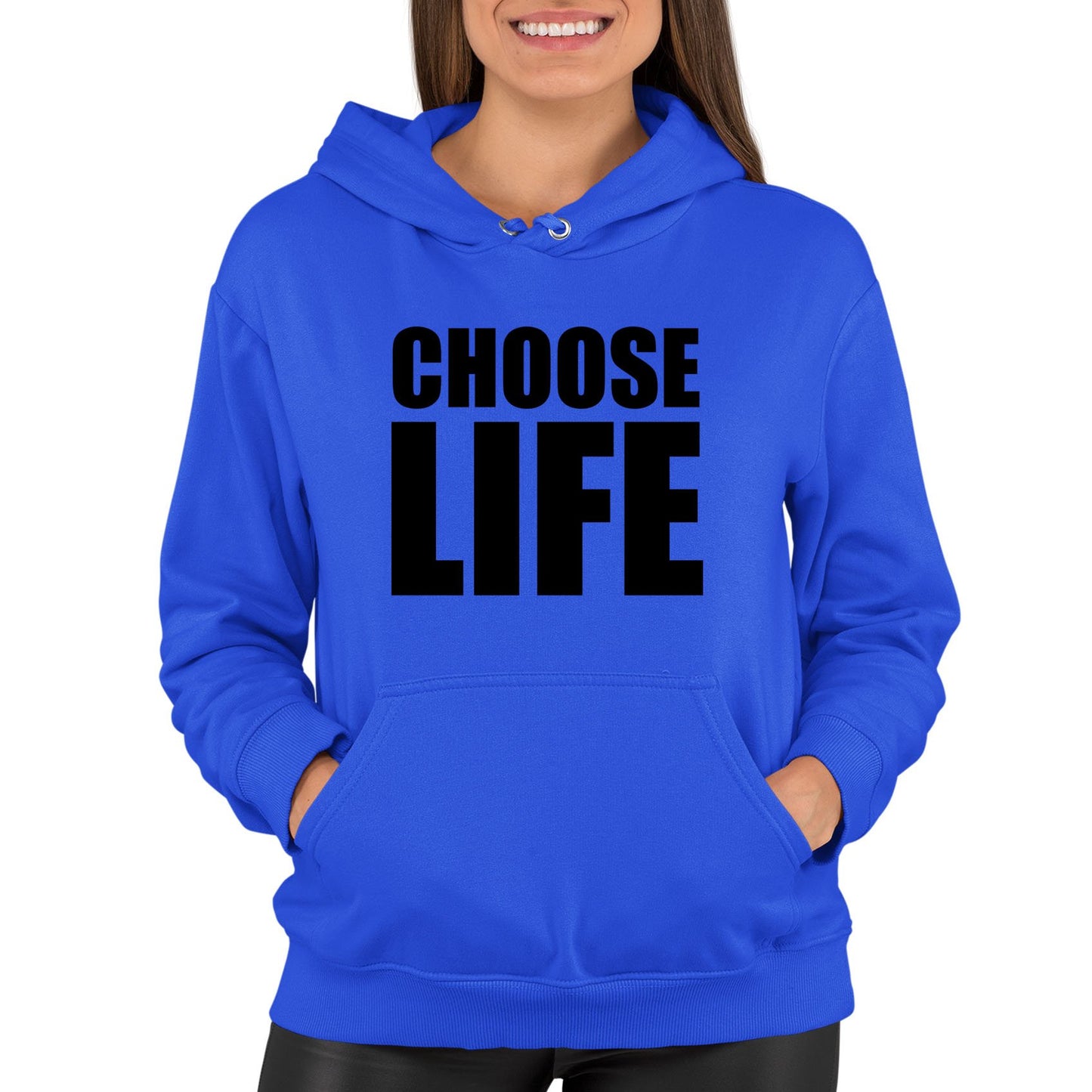 Choose Life Womens Pullover Hoodie