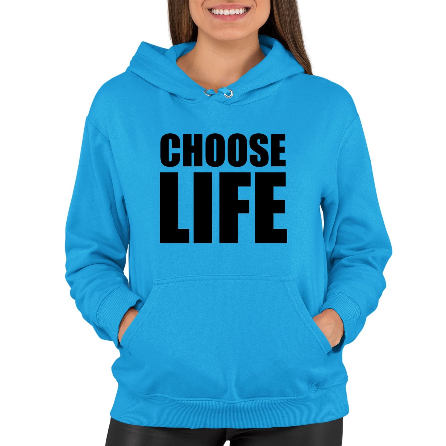 Choose Life Womens Pullover Hoodie