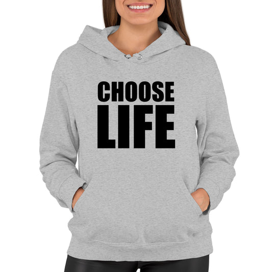 Choose Life Womens Pullover Hoodie