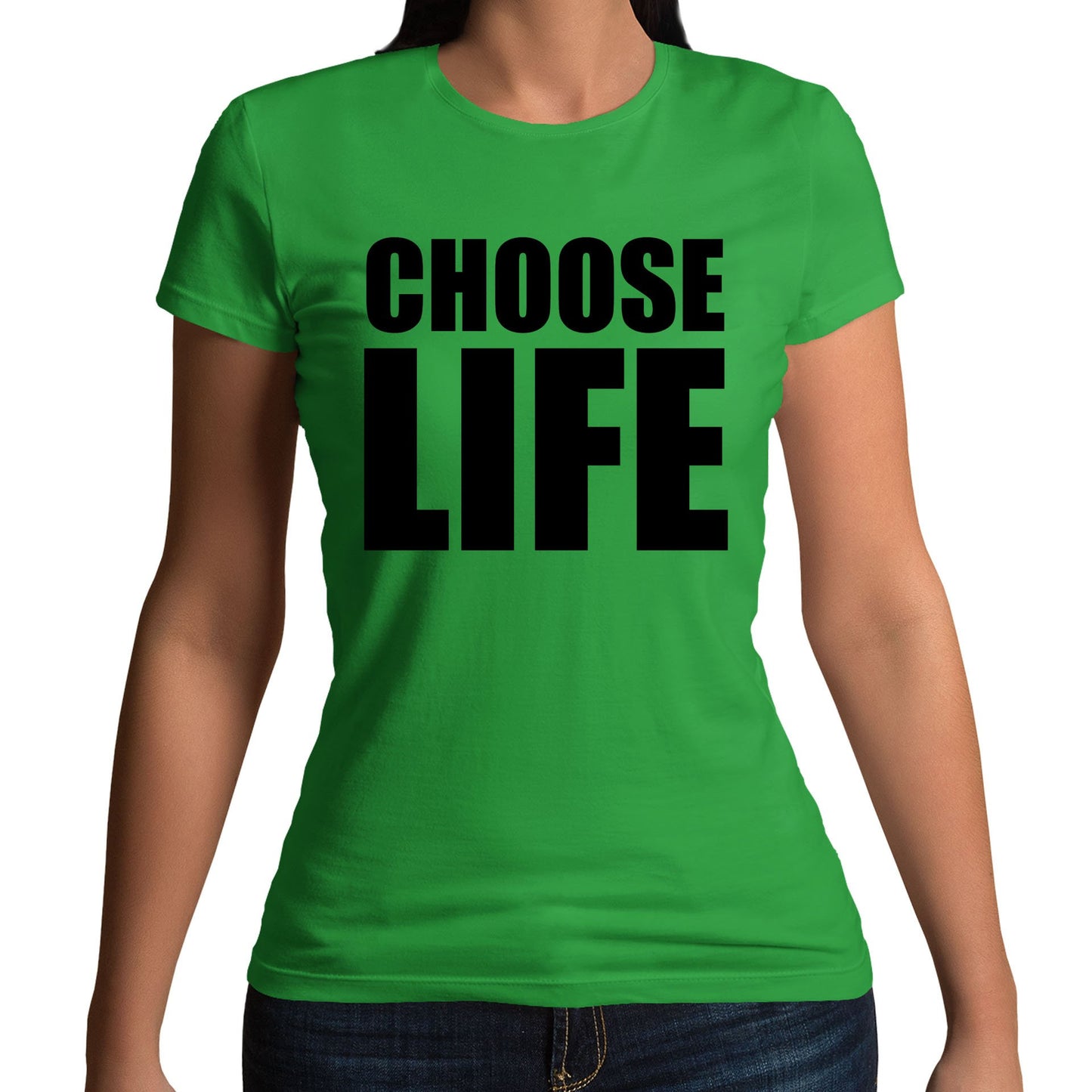 Choose Life Womens T-shirt