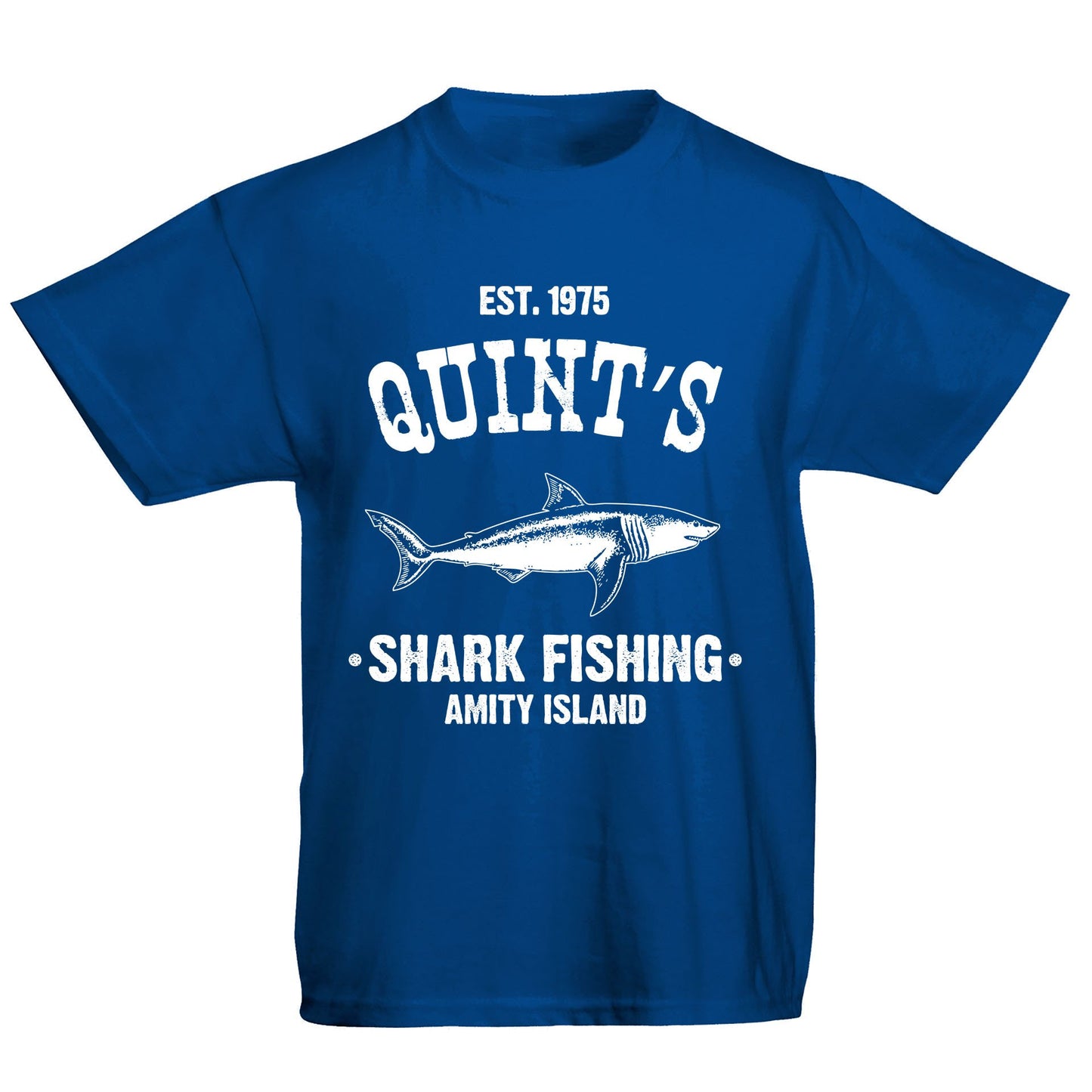 Quints Shark Fishing Jaws Parody Kids T-shirt