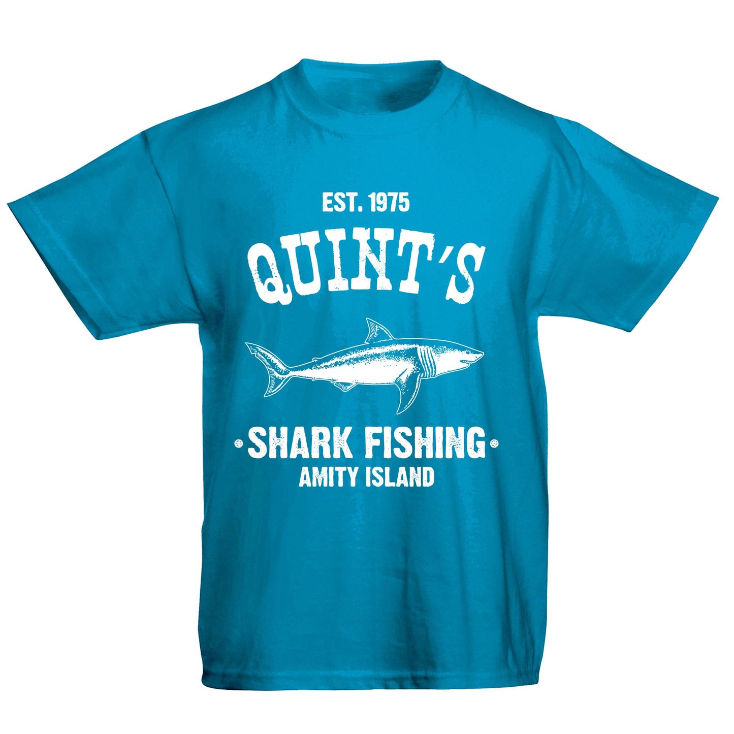 Quints Shark Fishing Jaws Parody Kids T-shirt