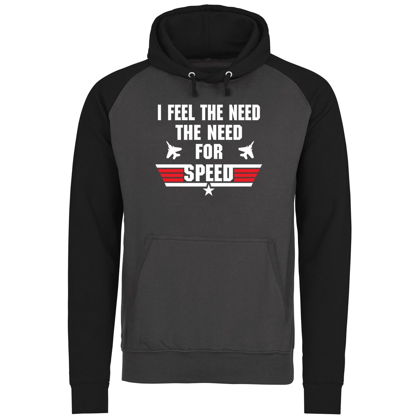 Feel The Need For Speed Baseball Hoodie