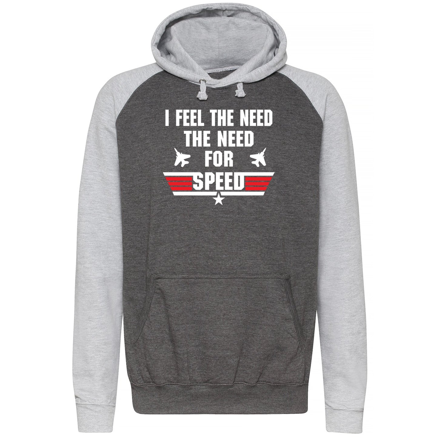 Feel The Need For Speed Baseball Hoodie